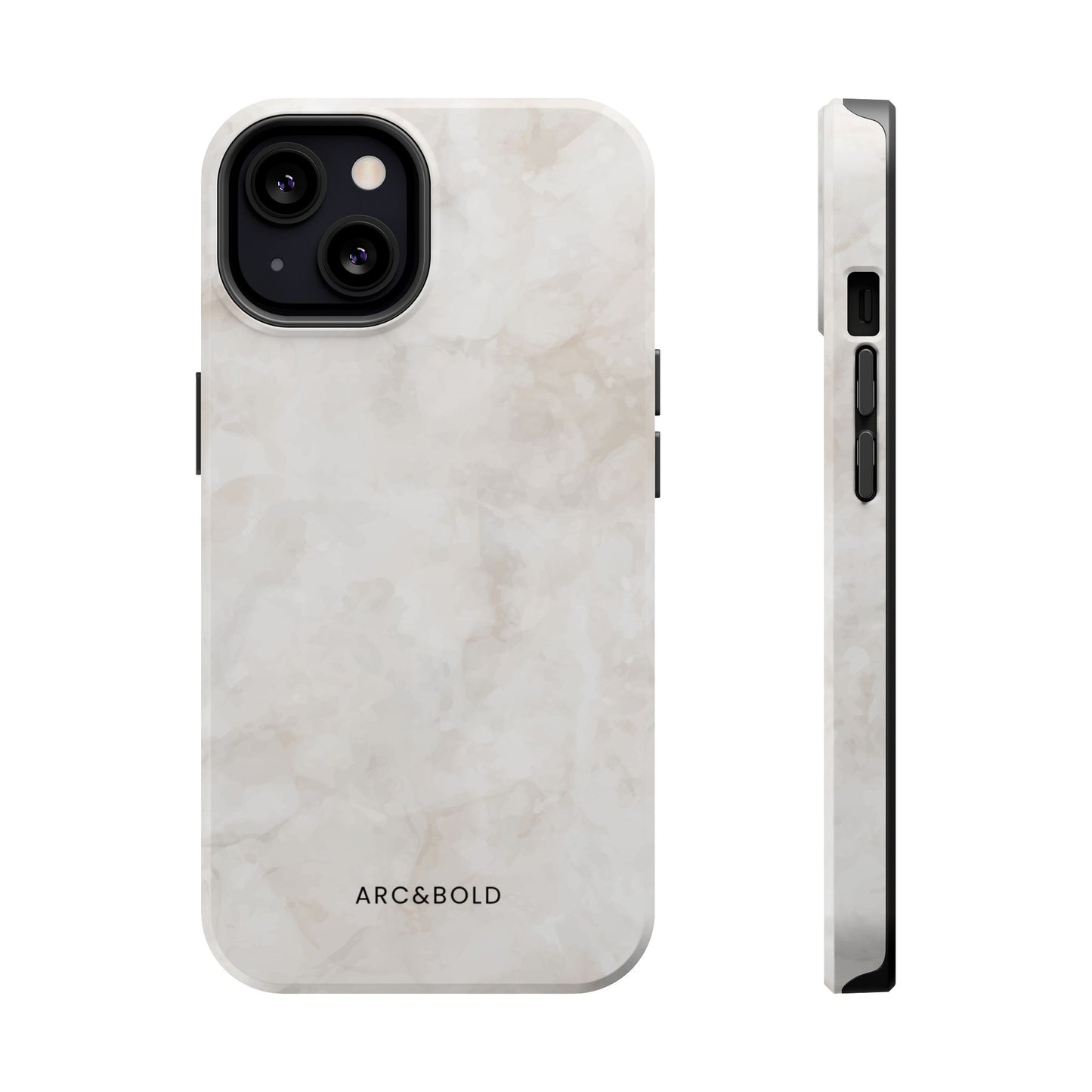 Marble - Magnetic Phone Case - Arc & Bold
