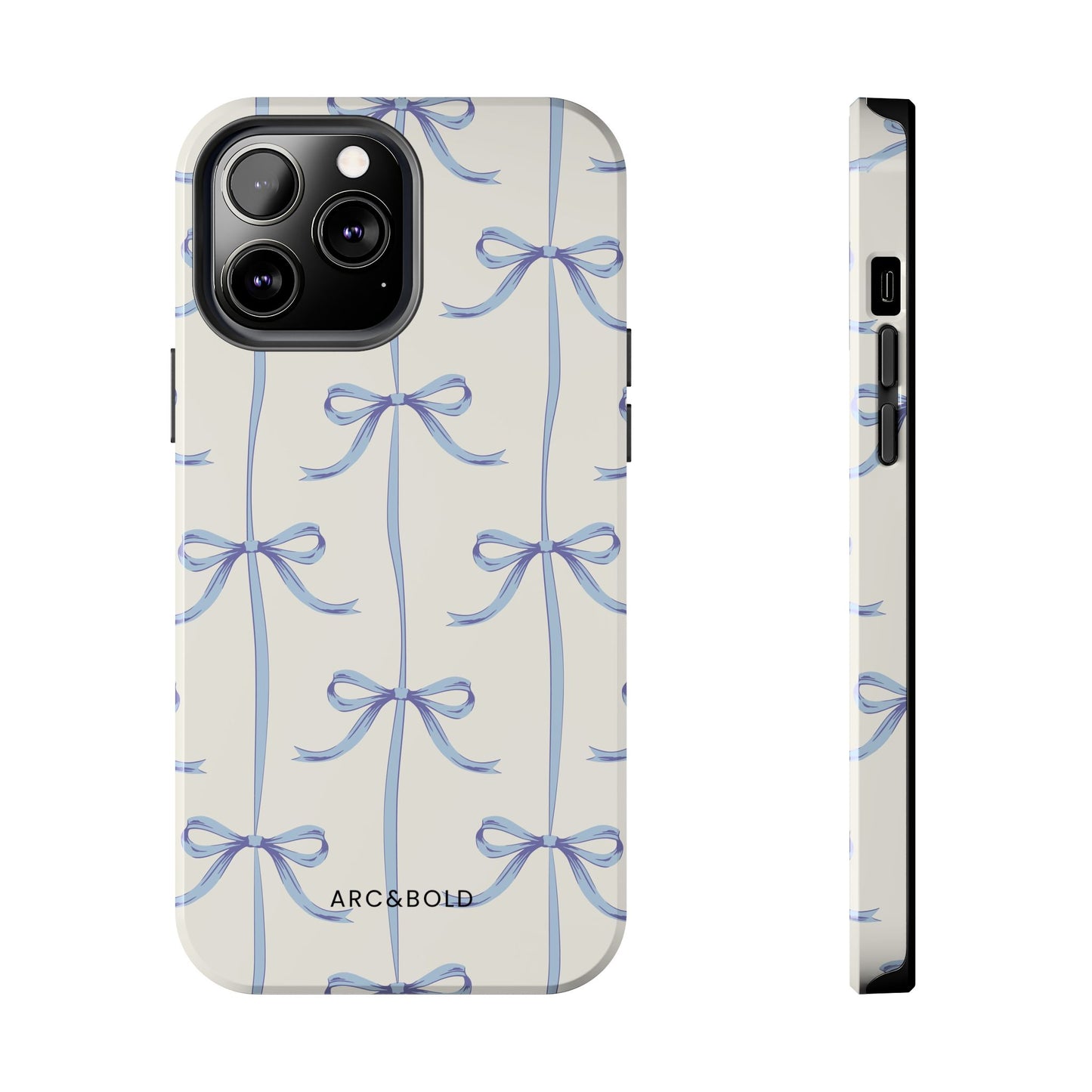 Blue Bow - Tough Phone Case - Arc & Bold