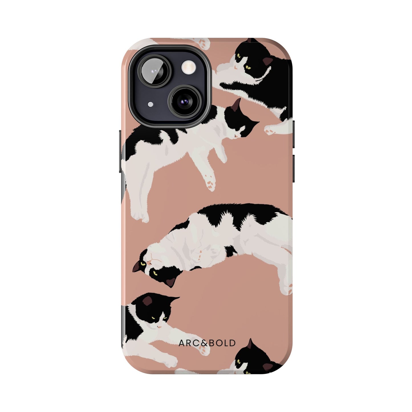 Cat - Tough Phone Case - Arc & Bold