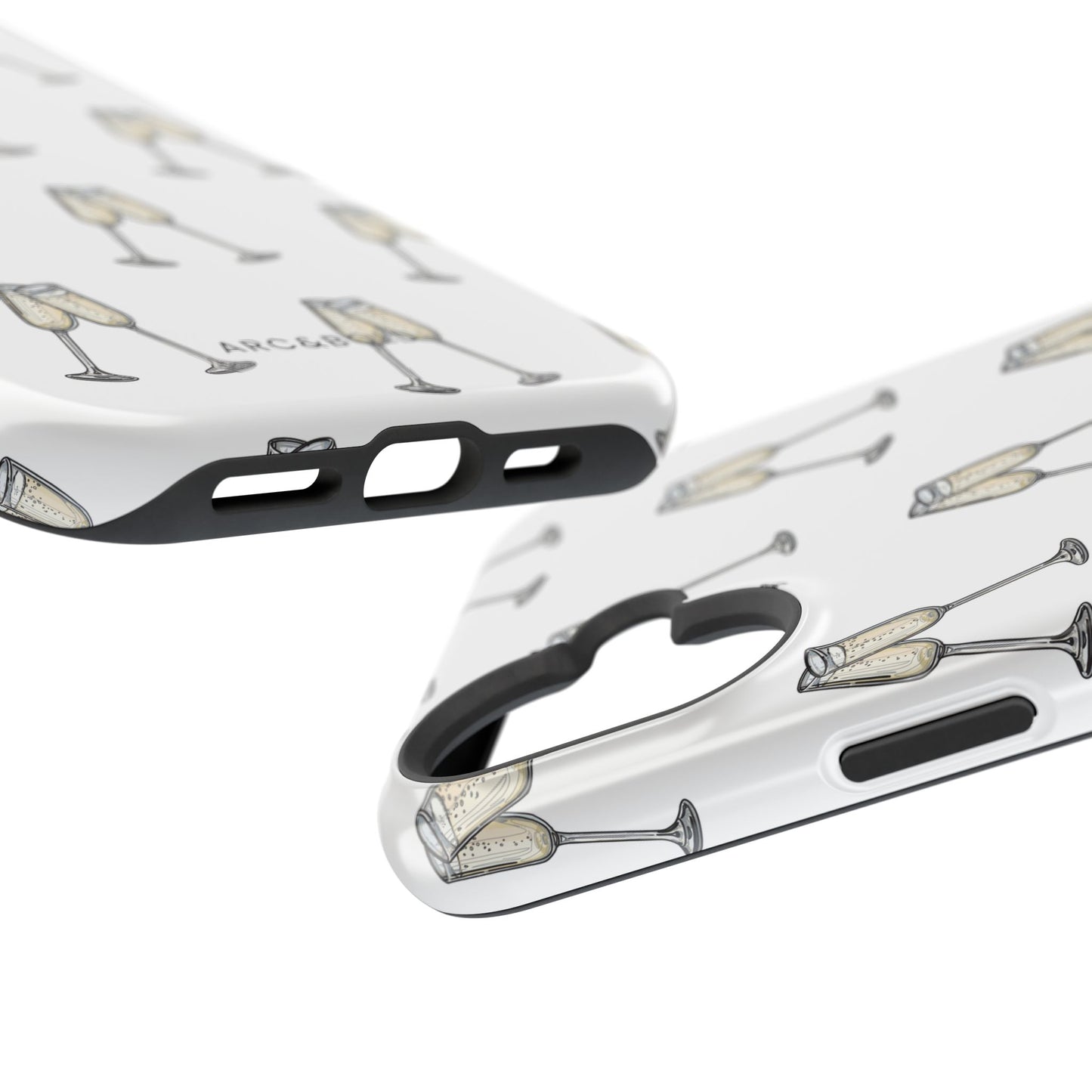 Champagne Toast -Magnetic Tough Case - Arc & Bold