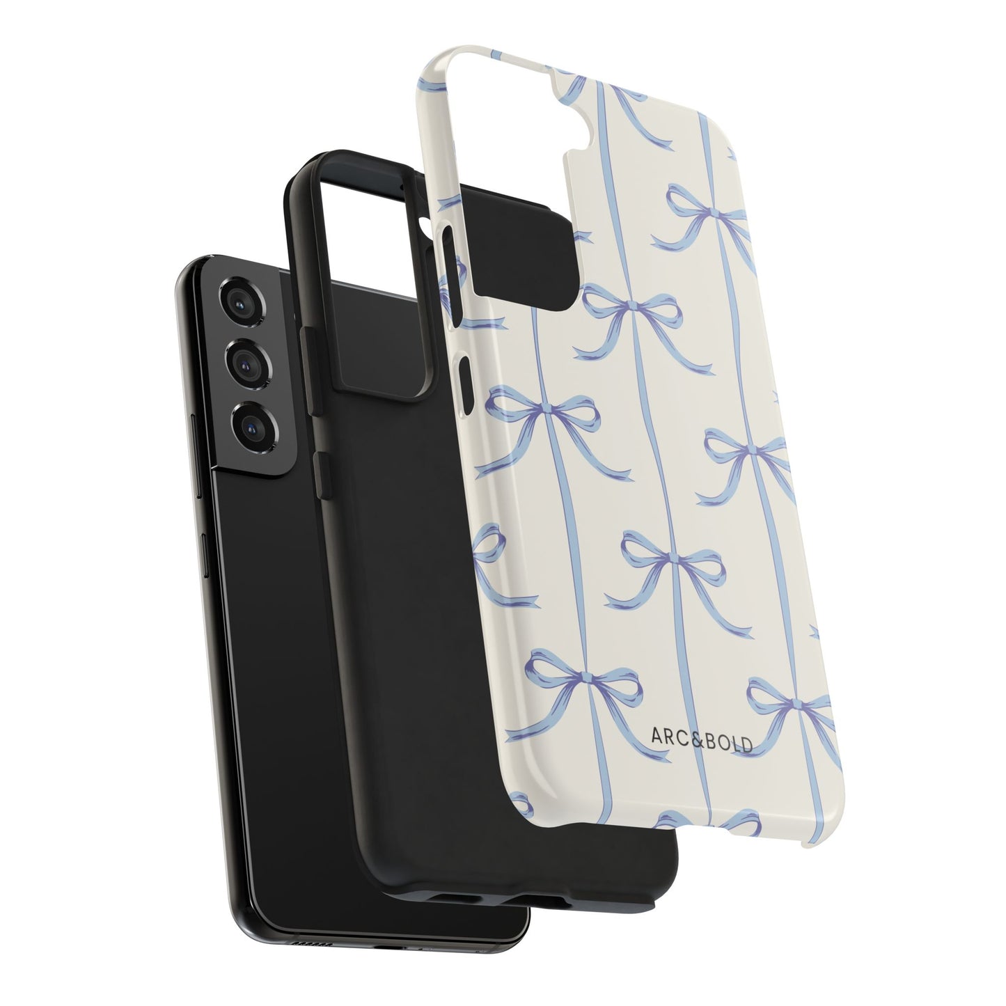 Blue Bow - Tough Phone Case - Arc & Bold