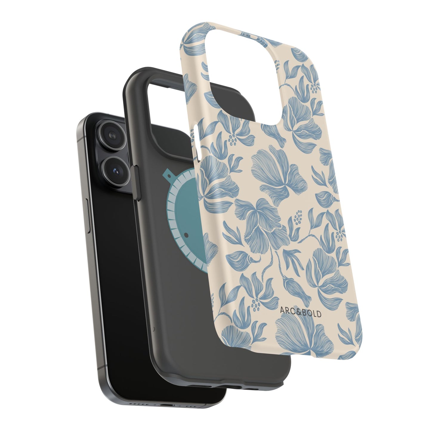 Floral - Magnetic Tough Case - Arc & Bold