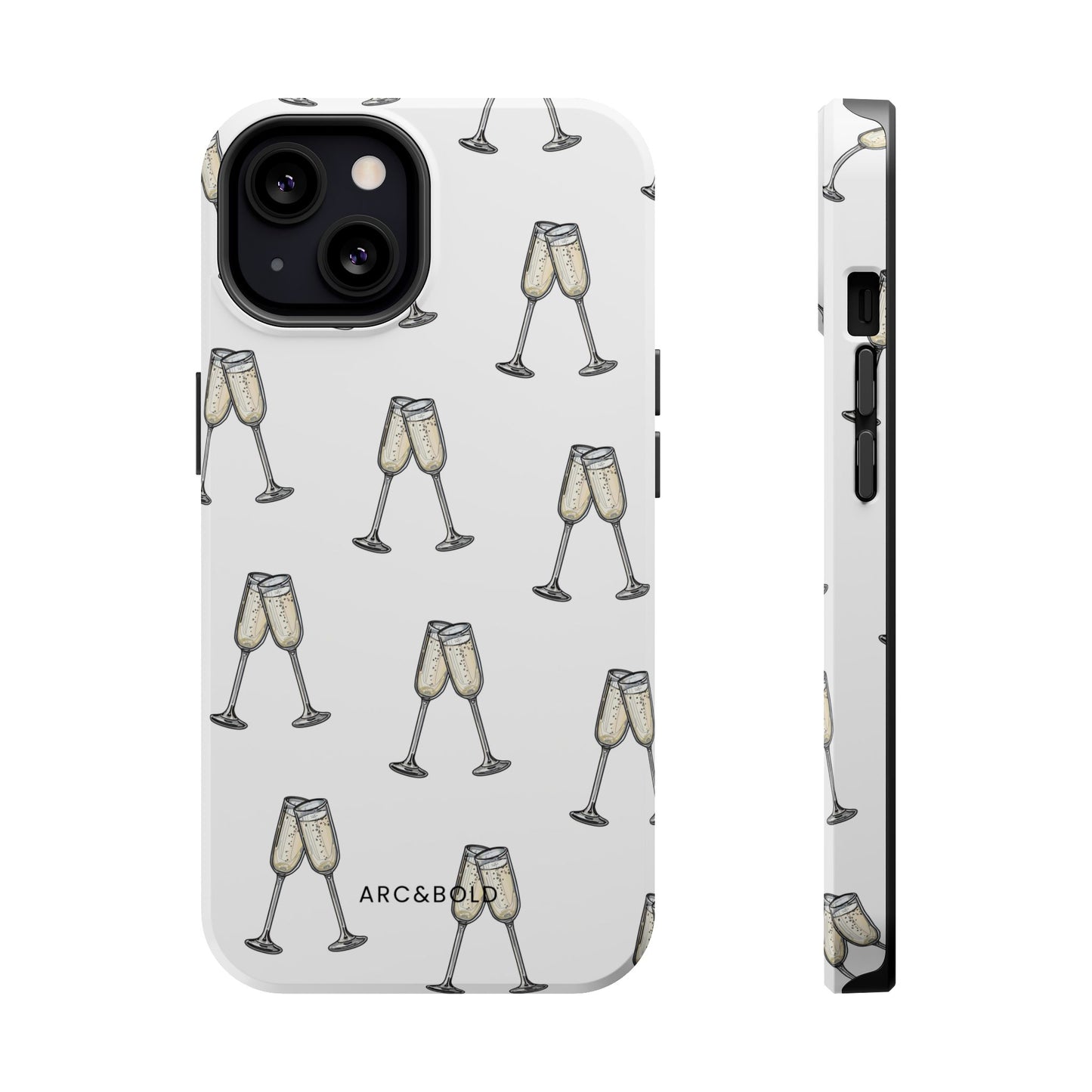 Champagne Toast -Magnetic Tough Case - Arc & Bold