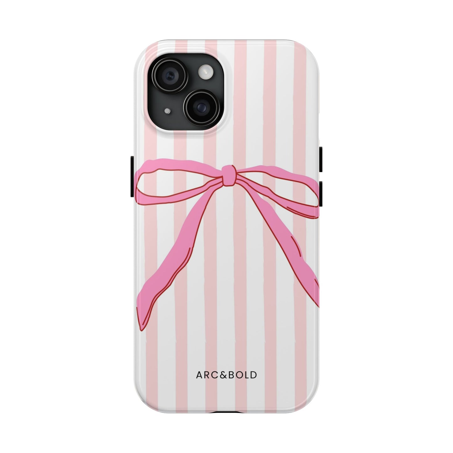 Pink Bow - Tough Phone Case - Arc & Bold