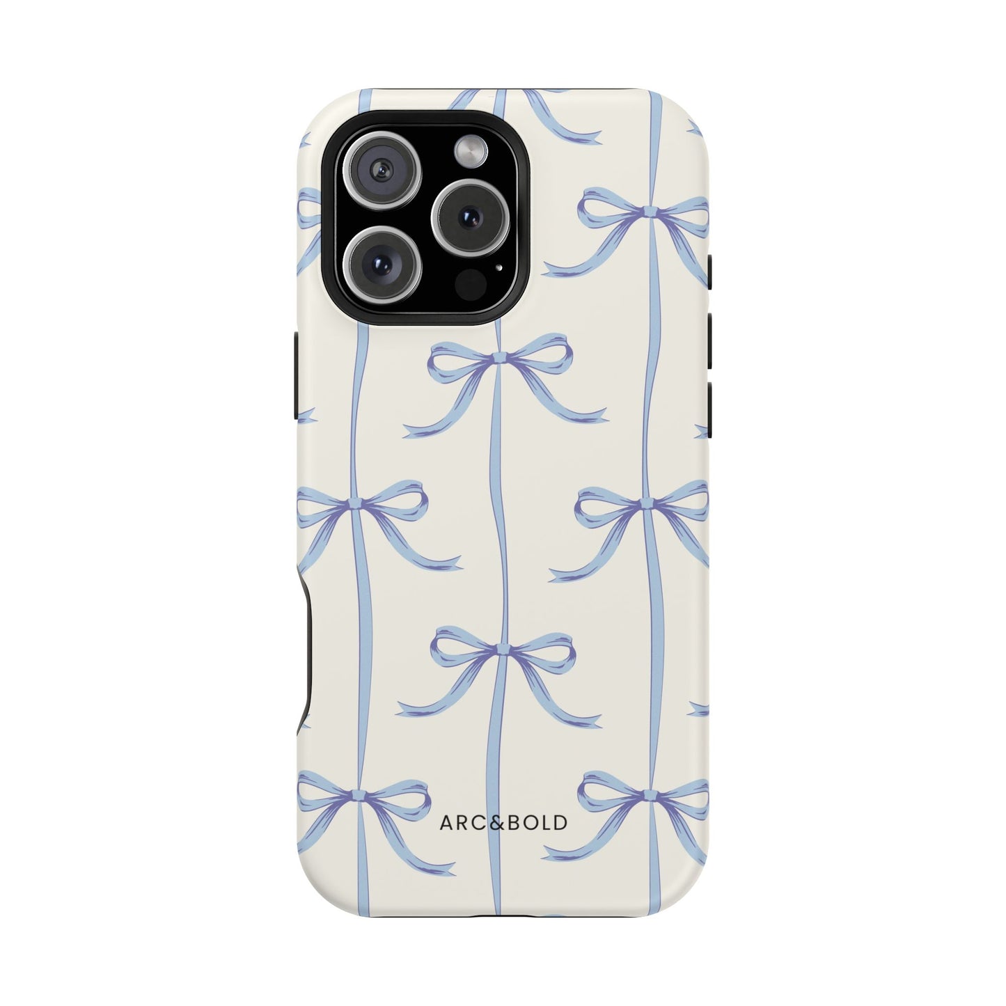Blue Bow - Magnetic Tough Case - Arc & Bold
