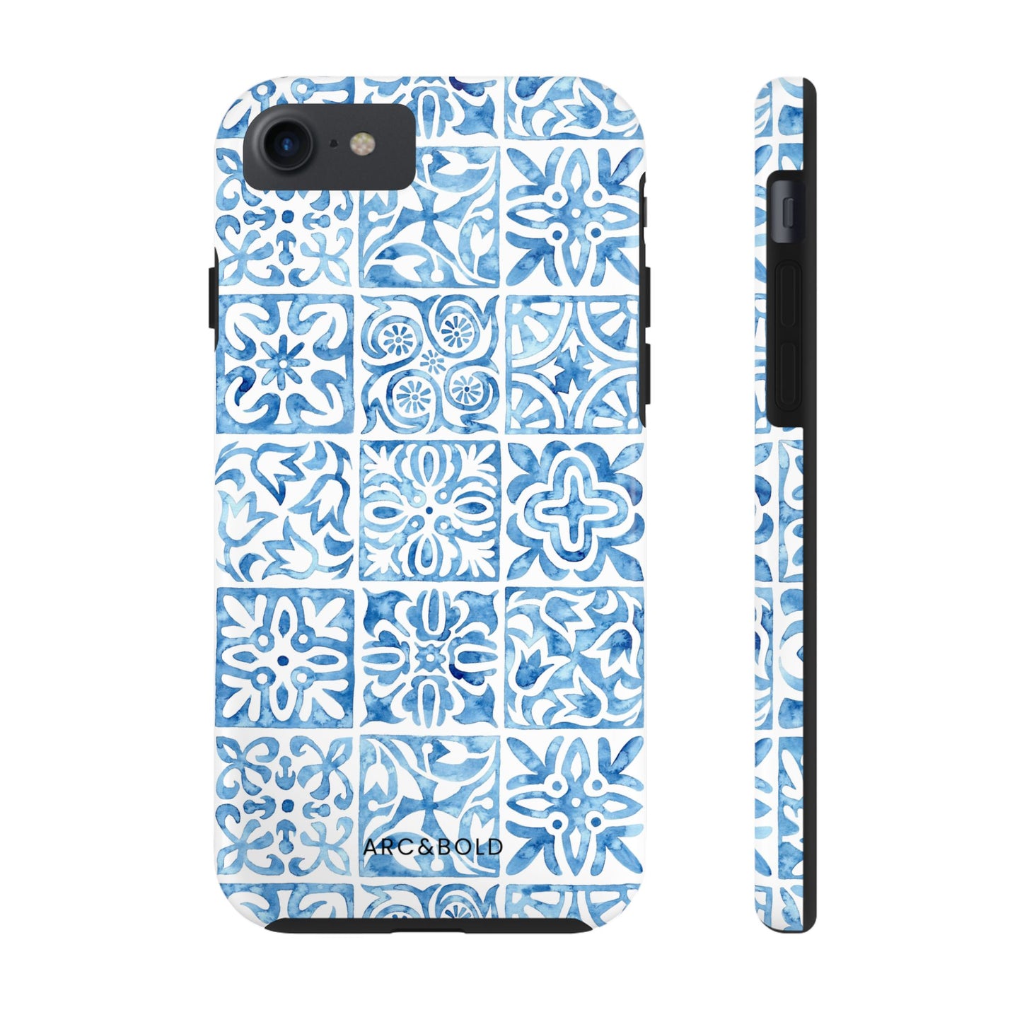 Blue Mosaic - Tough Phone Case - Arc & Bold