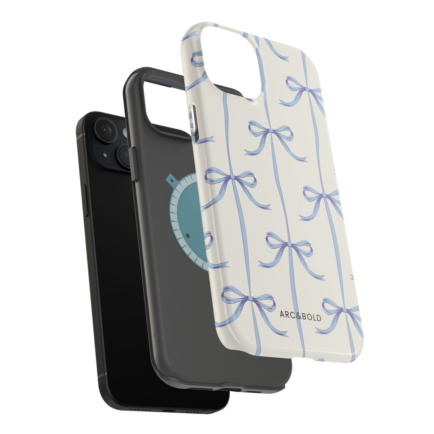 Blue Bow - Magnetic Tough Case - Arc & Bold