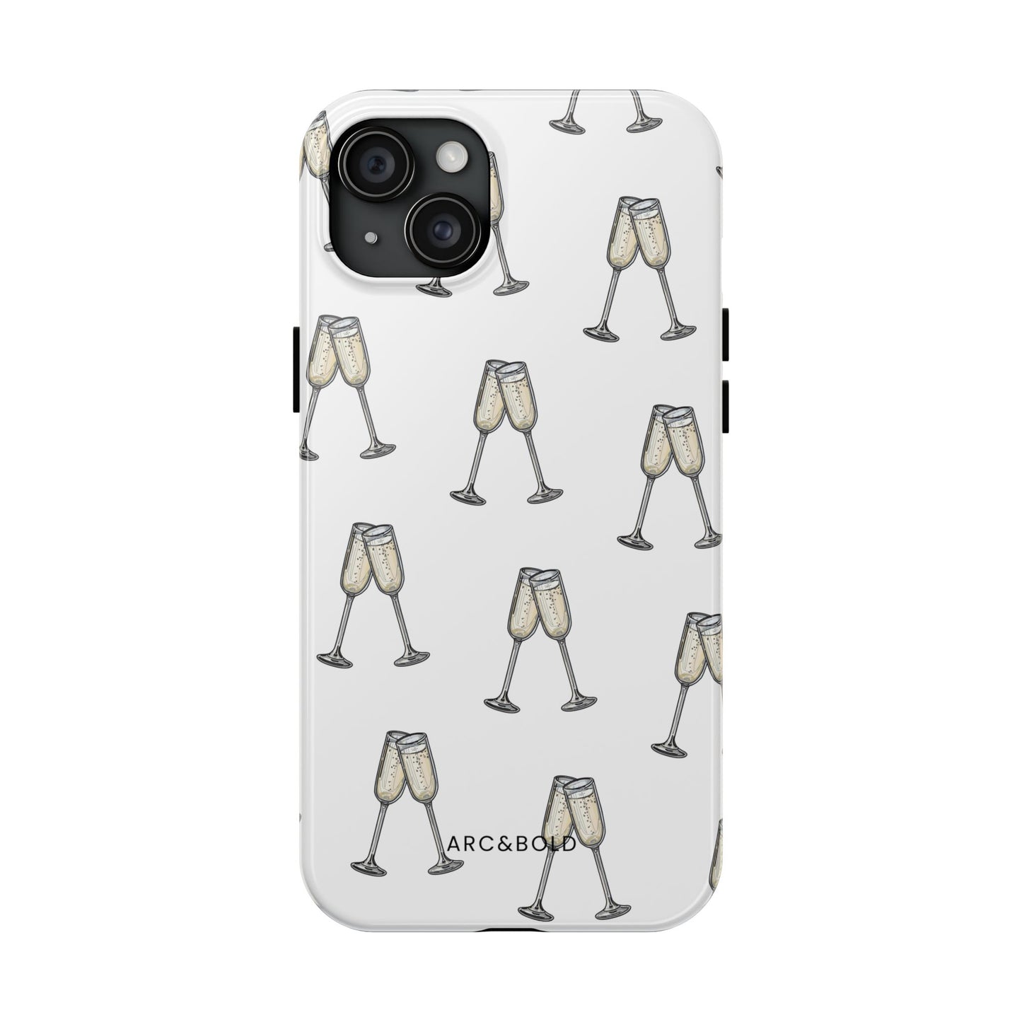 Champagne Toast - Tough Phone Case - Arc & Bold