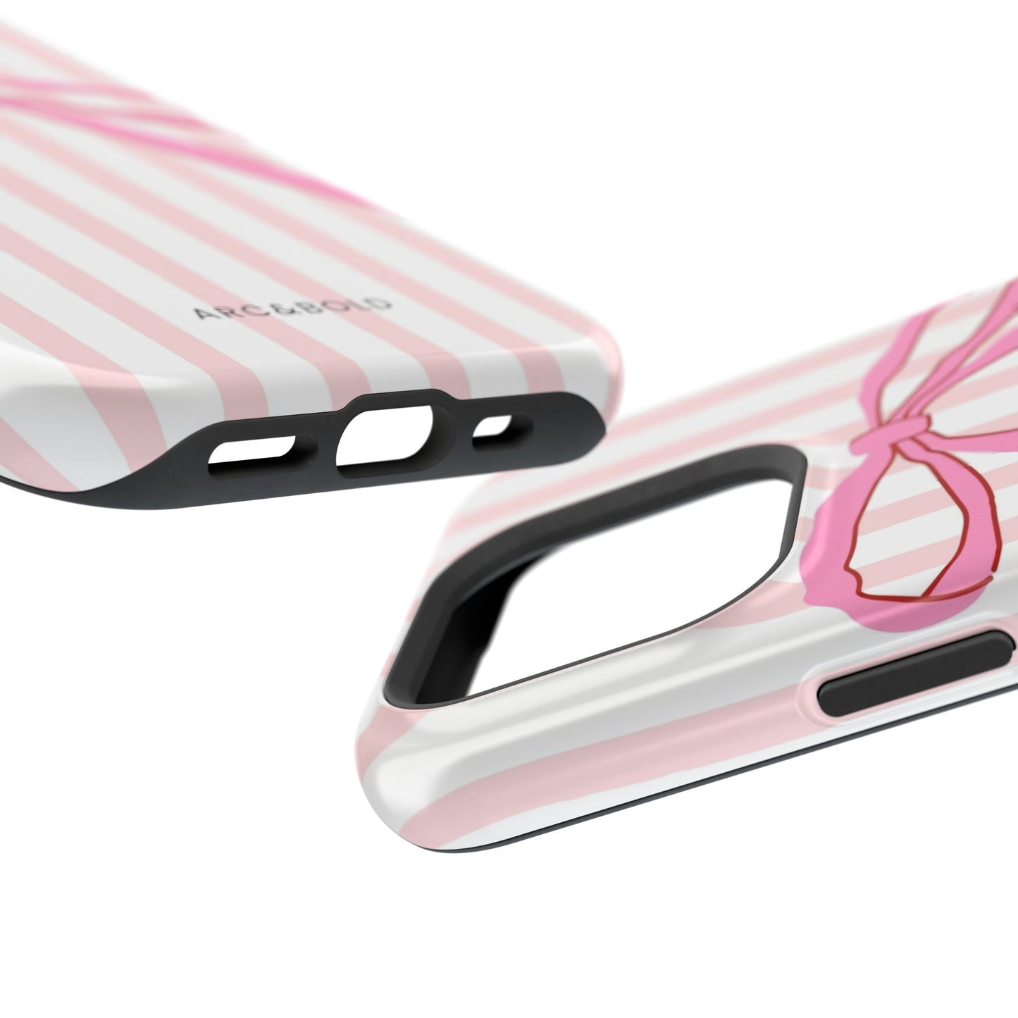 Pink Bow - Magnetic Phone Case - Arc & Bold