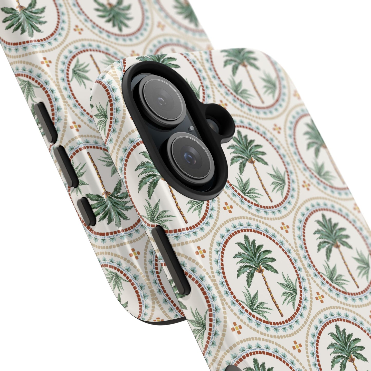 Tropical Tile Palm - Tough Phone Case - Arc & Bold