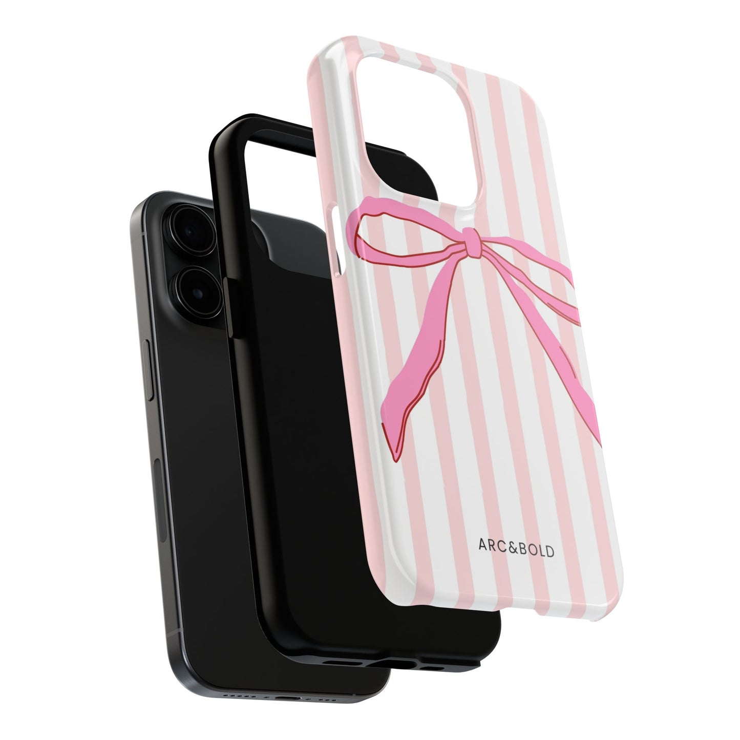 Pink Bow - Tough Phone Case - Arc & Bold