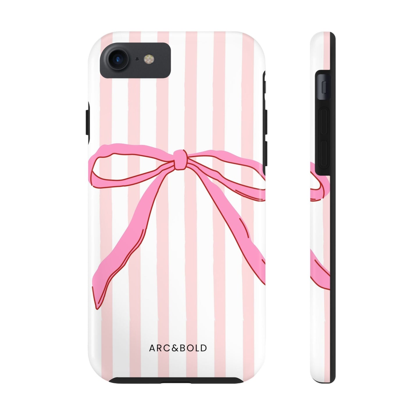 Pink Bow - Tough Phone Case - Arc & Bold