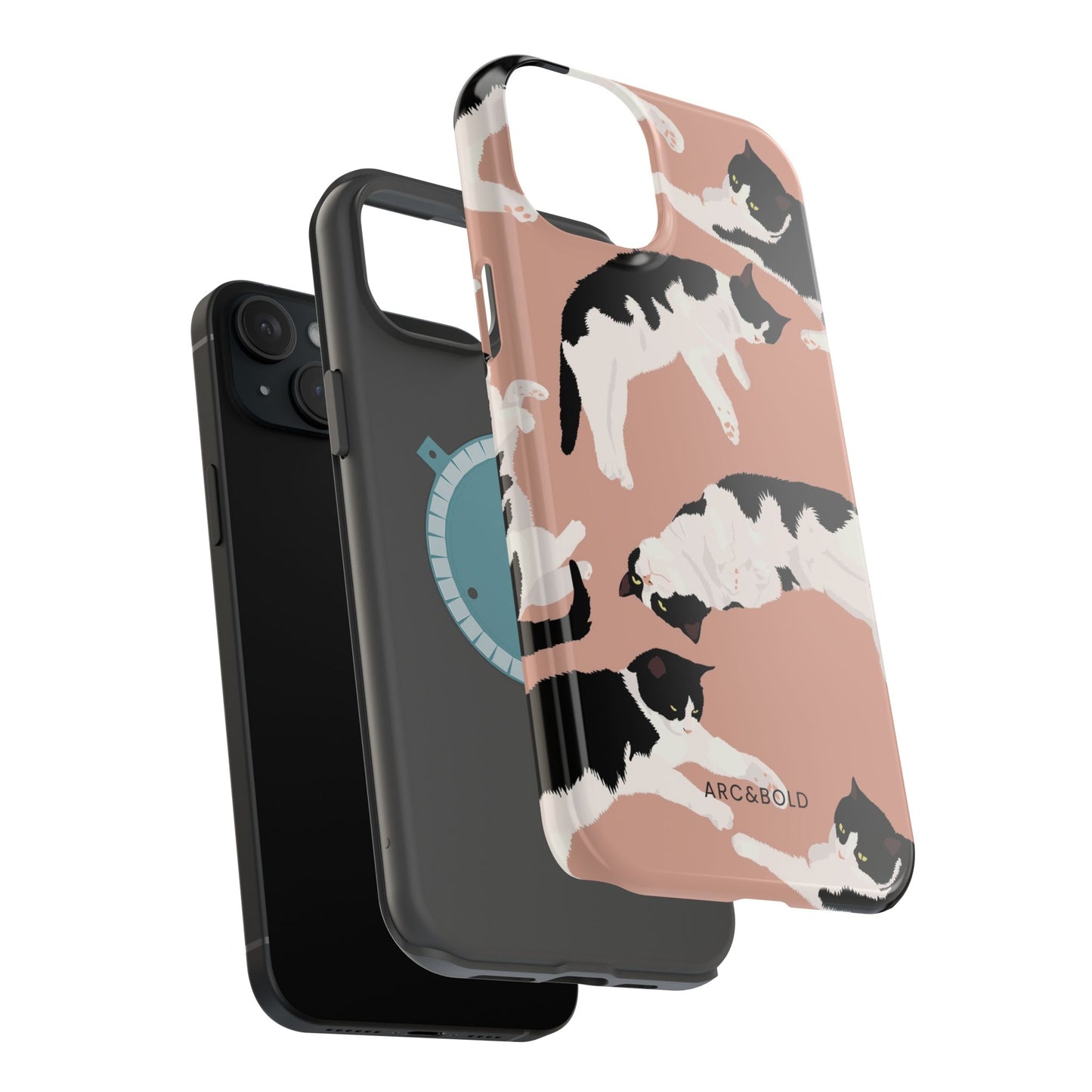 Cat - Magnetic Tough Case - Arc & Bold