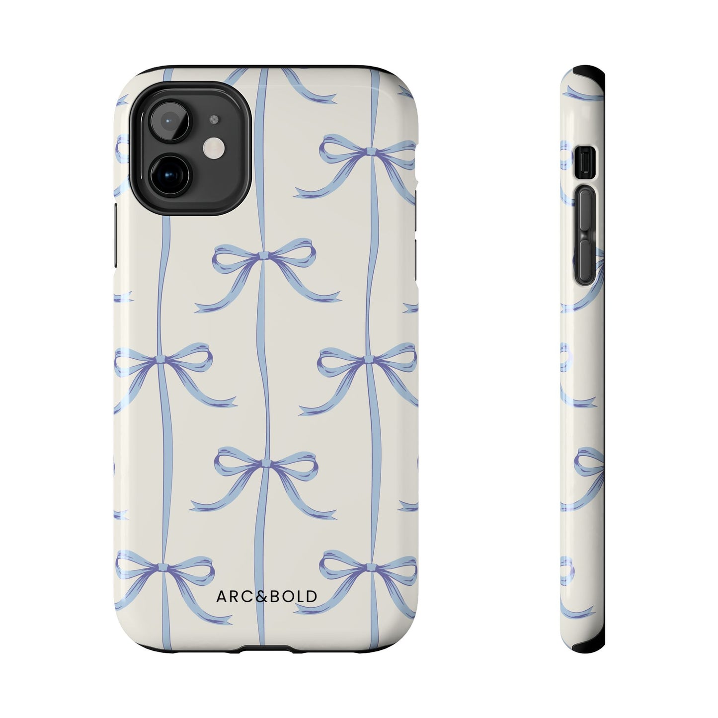 Blue Bow - Tough Phone Case - Arc & Bold