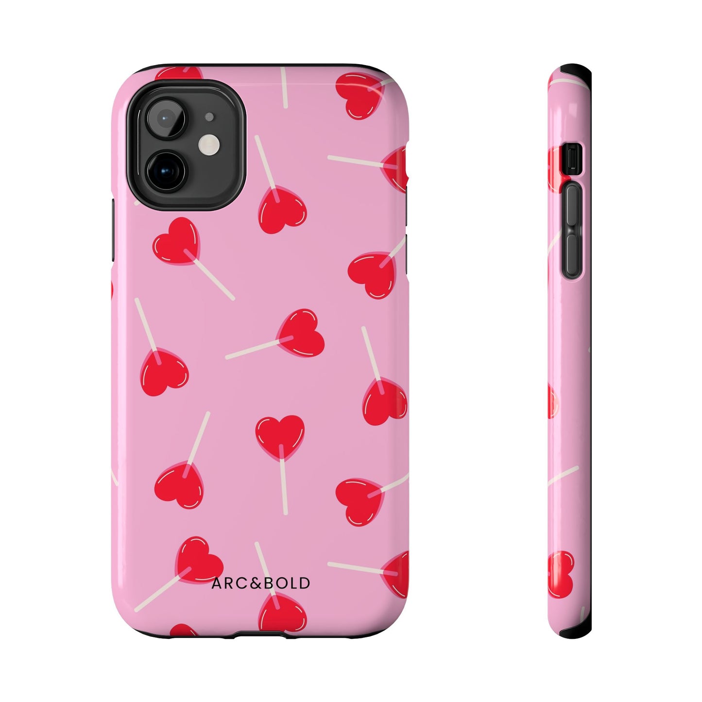 Heart Pops - Tough Phone Case - Arc & Bold