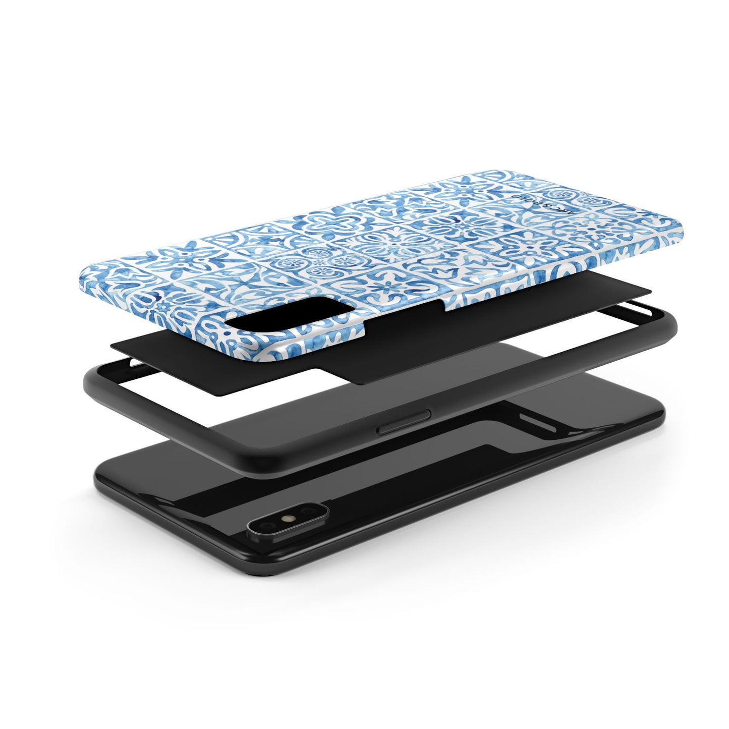 Blue Mosaic - Tough Phone Case - Arc & Bold