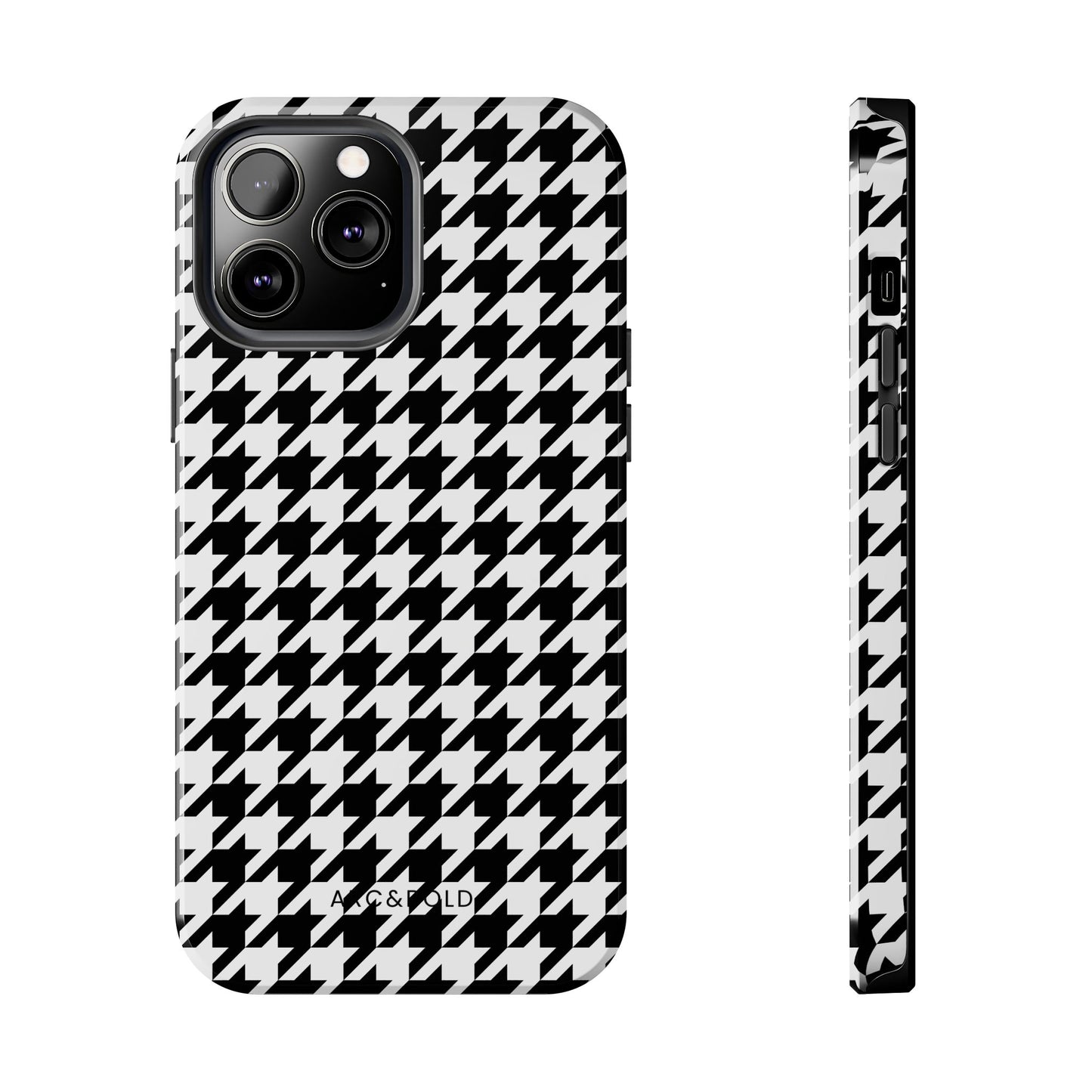 Houndstooth - Tough Phone Case - Arc & Bold