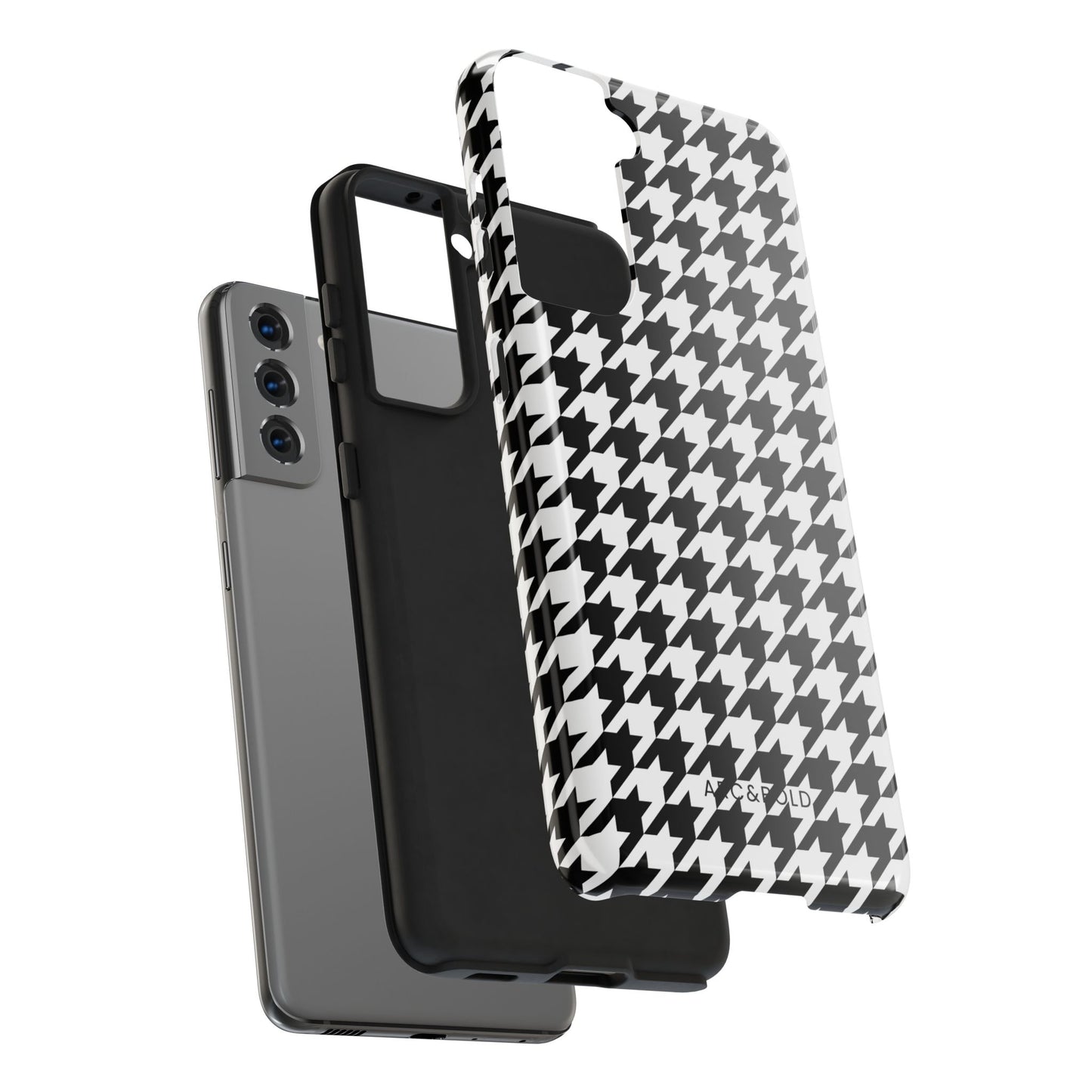 Houndstooth - Tough Phone Case - Arc & Bold