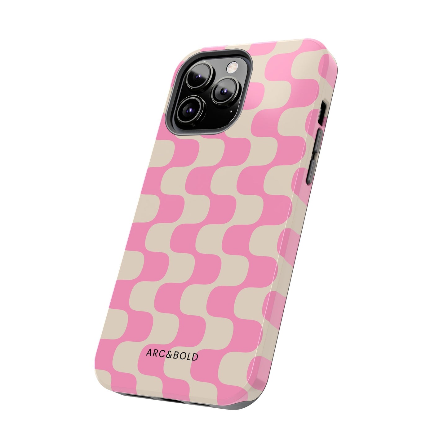 Pink Waves - Tough Phone Case - Arc & Bold