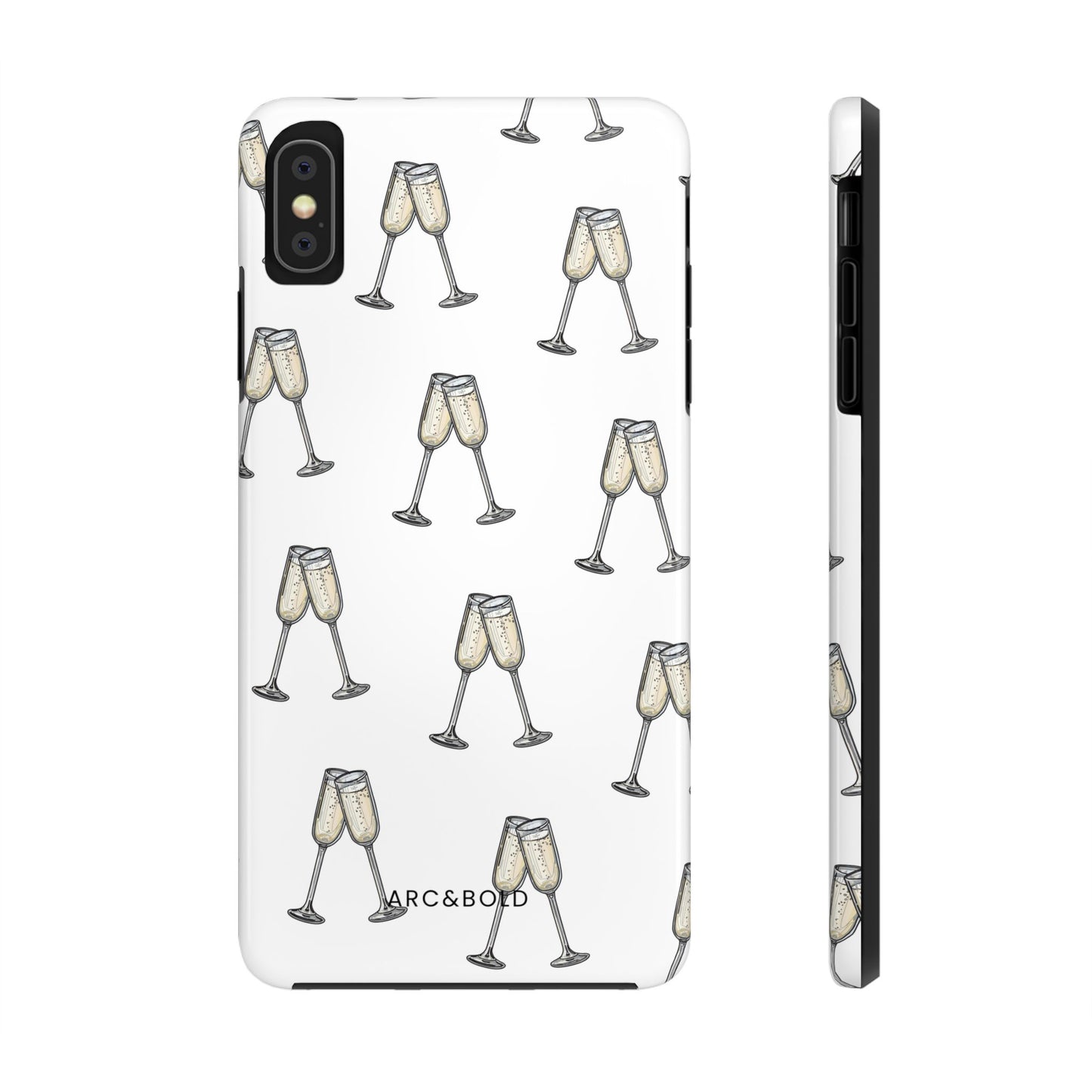 Champagne Toast - Tough Phone Case - Arc & Bold
