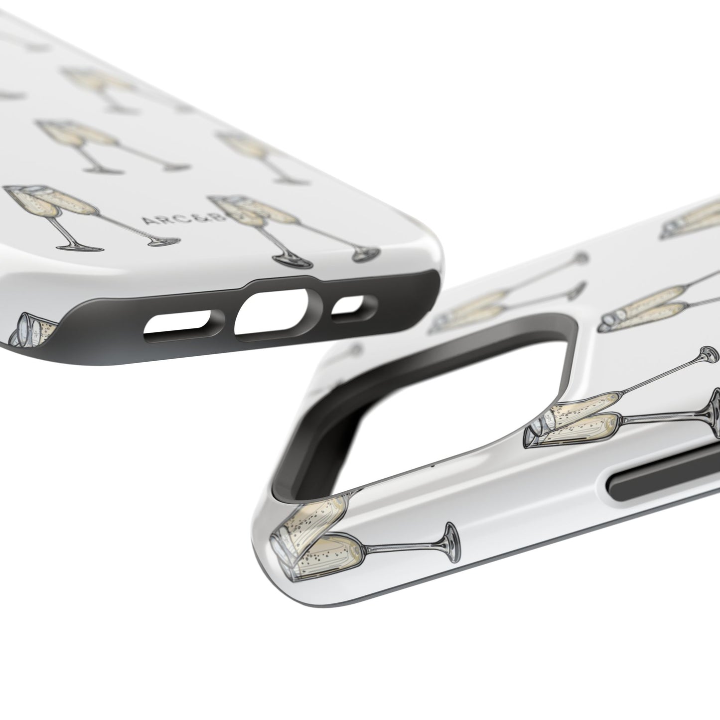 Champagne Toast -Magnetic Tough Case - Arc & Bold