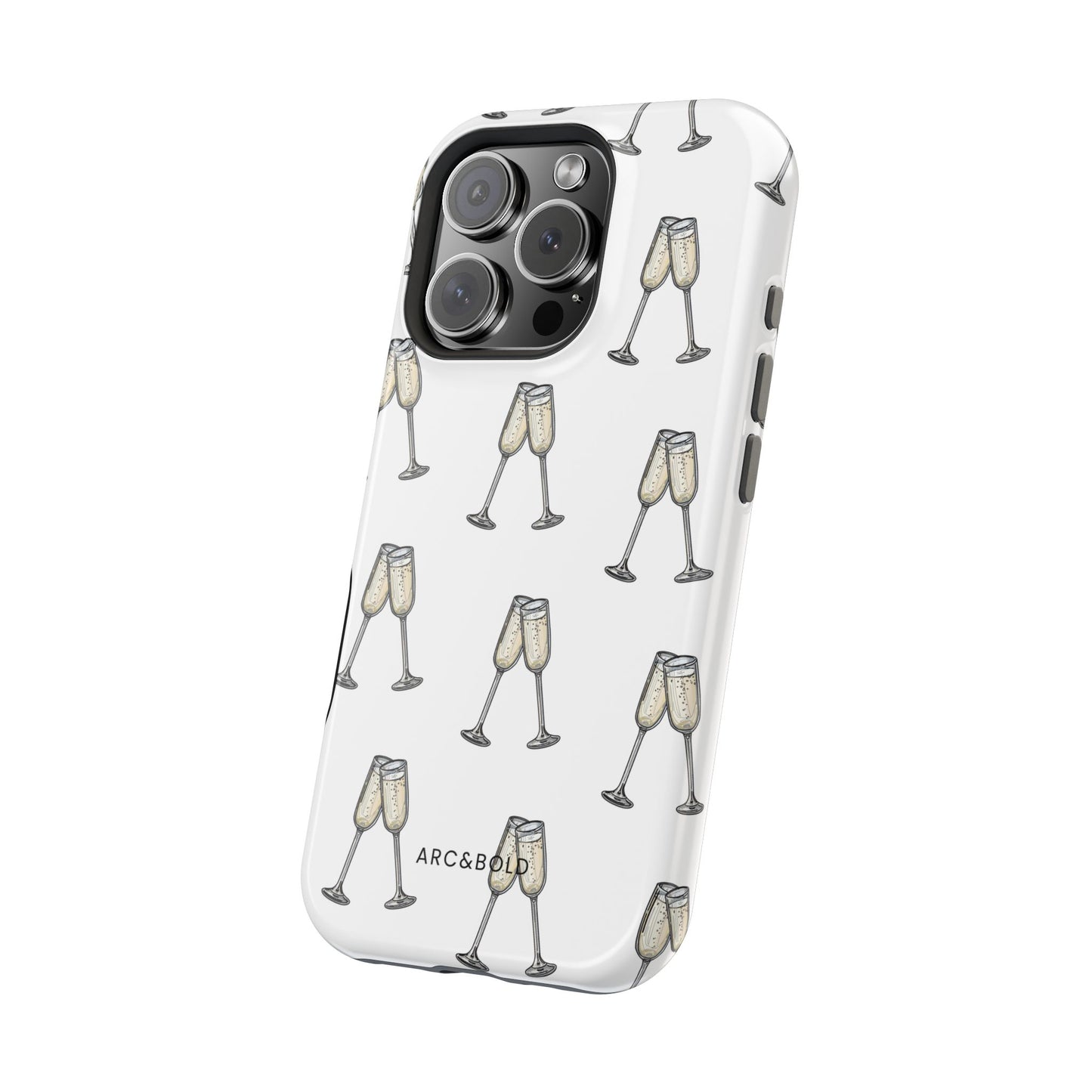 Champagne Toast -Magnetic Tough Case - Arc & Bold