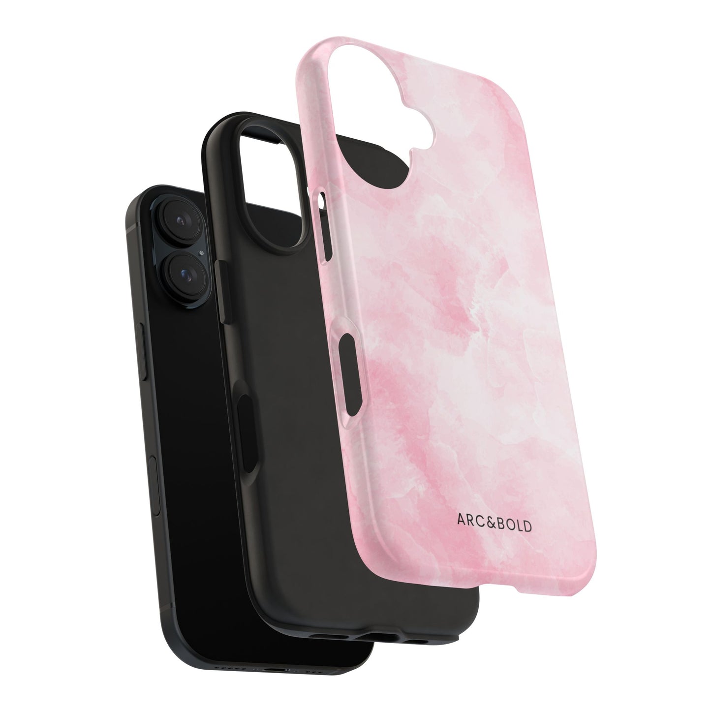 Blush Marble - Tough Phone Case - Arc & Bold