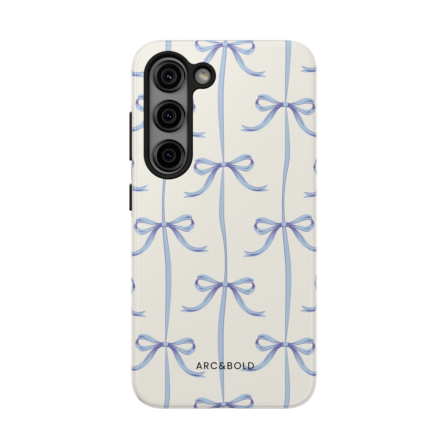Blue Bow - Tough Phone Case - Arc & Bold