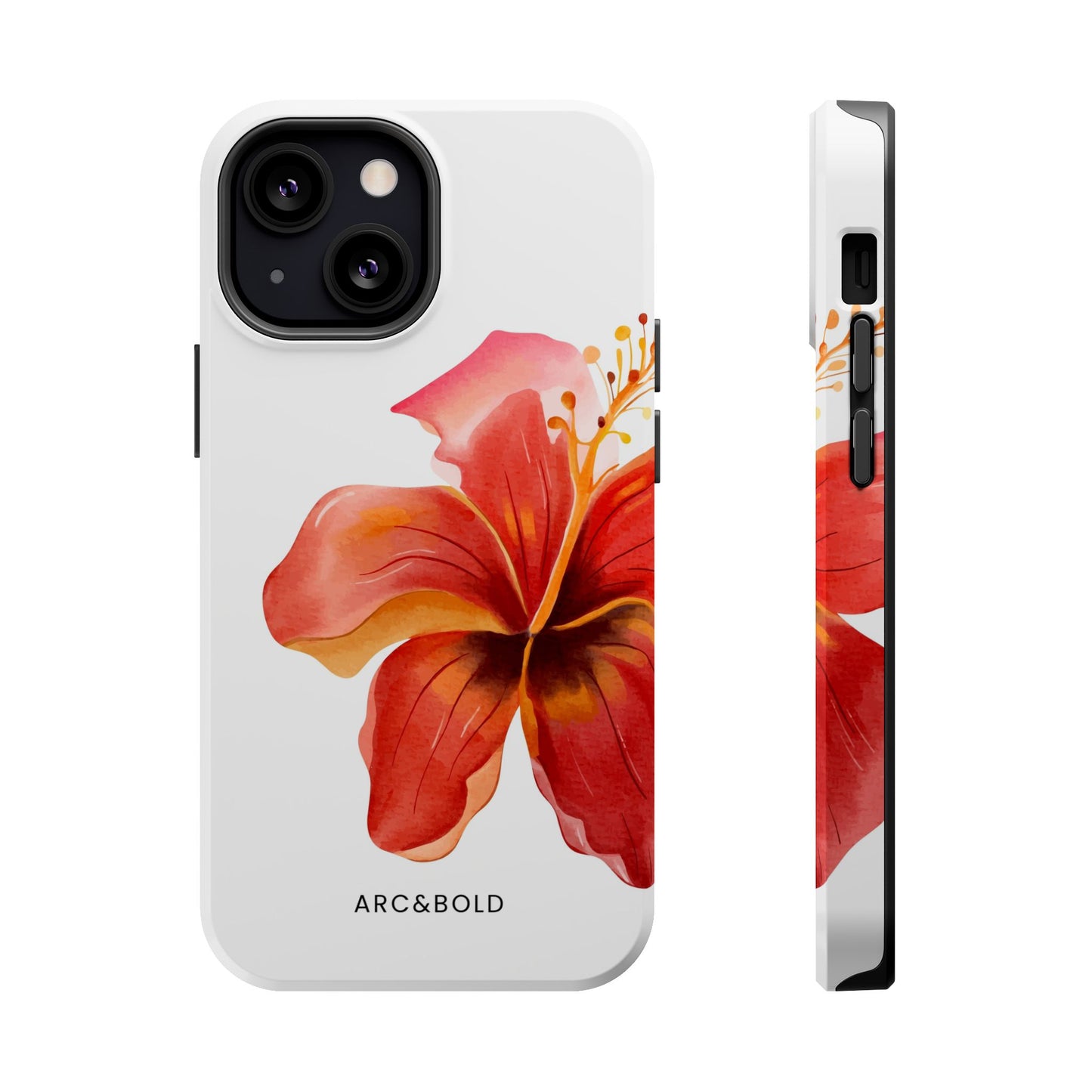 Hibiscus - Magnetic Tough Case - Arc & Bold