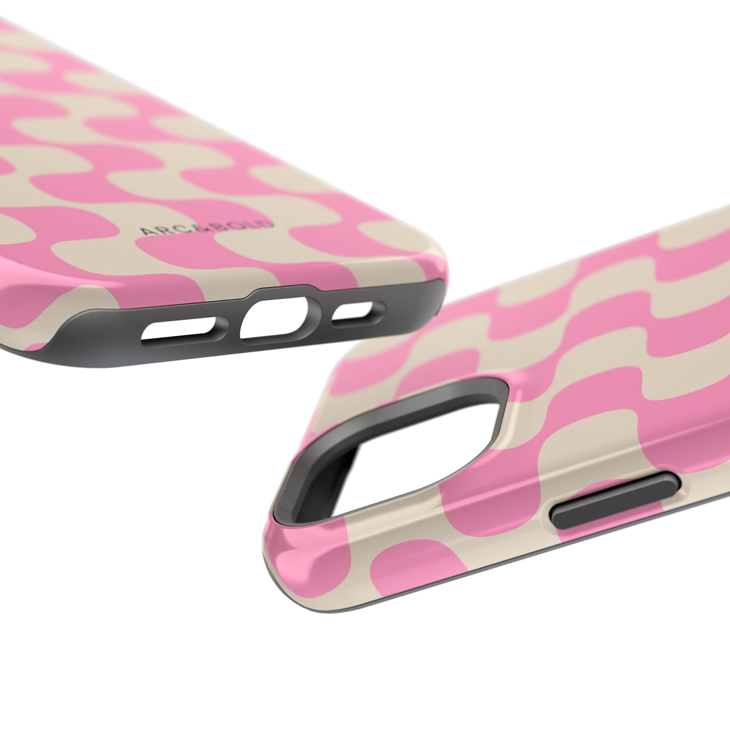 Pink Waves - Magnetic Phone Case - Arc & Bold