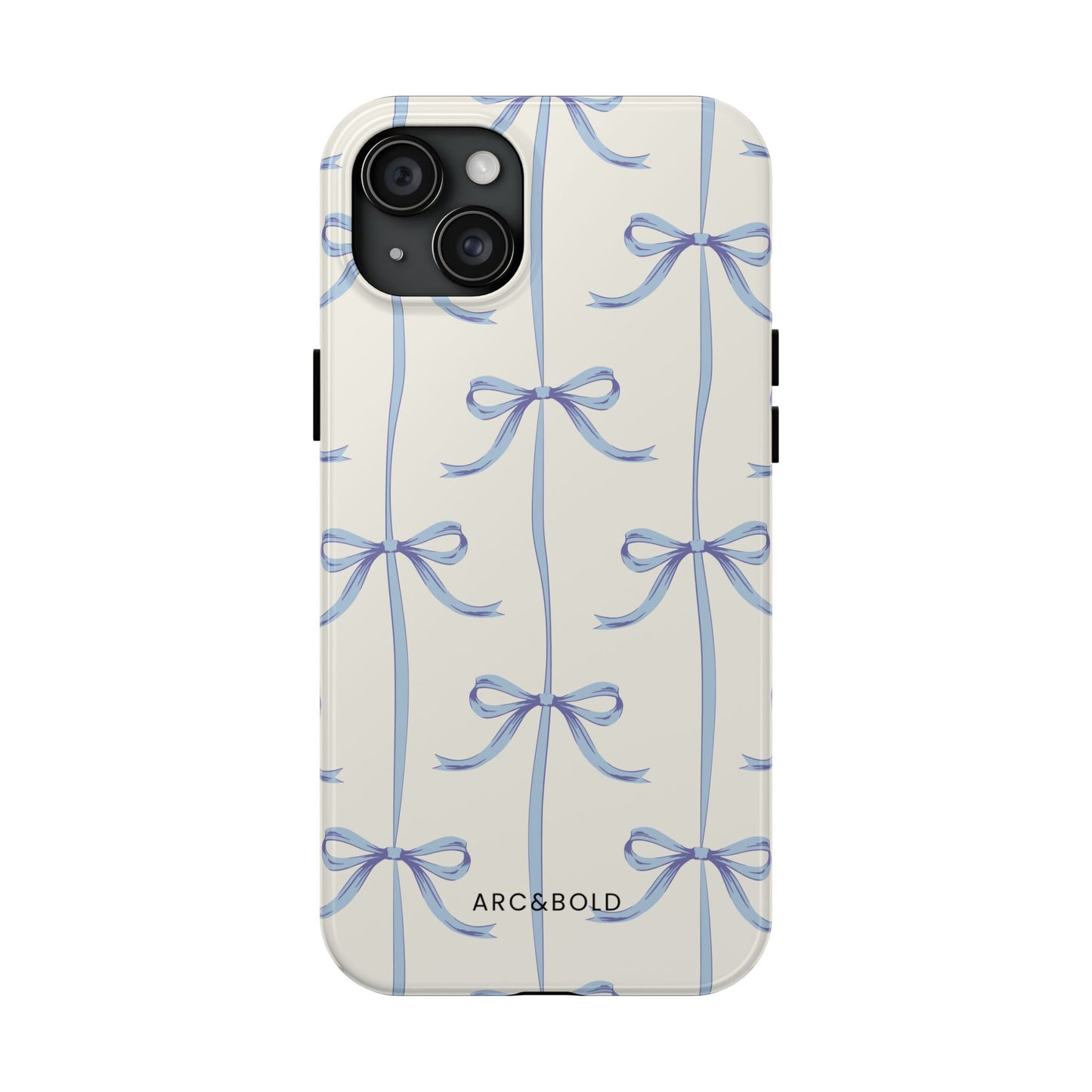 Blue Bow - Tough Phone Case - Arc & Bold
