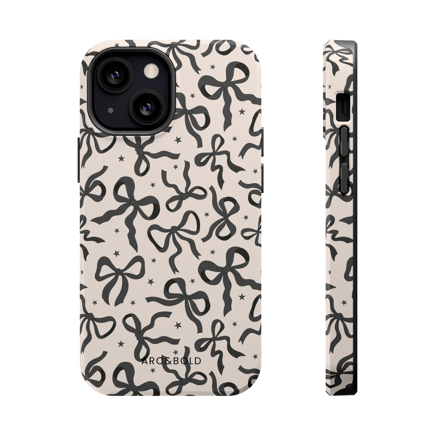 Noir Bows - Magnetic Tough Case - Arc & Bold