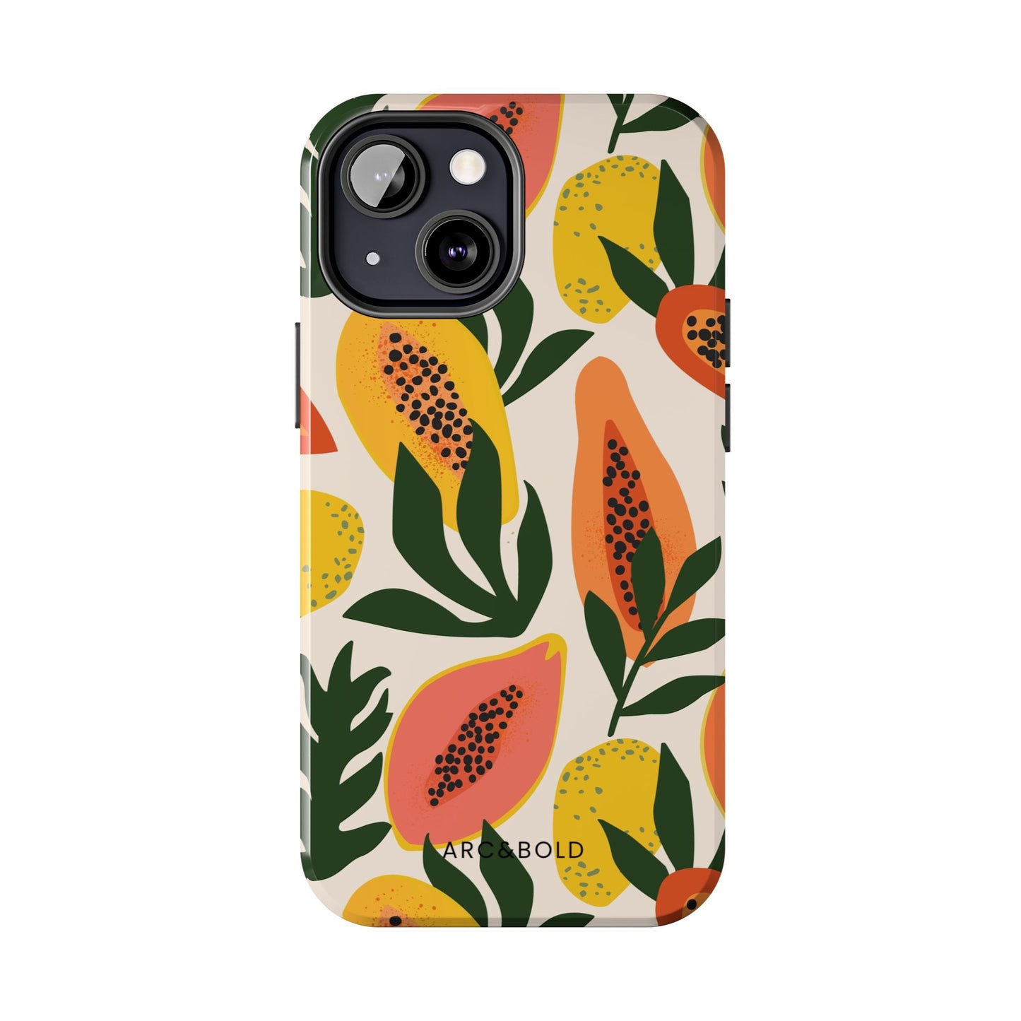 Papaya - Tough Phone Case - Arc & Bold