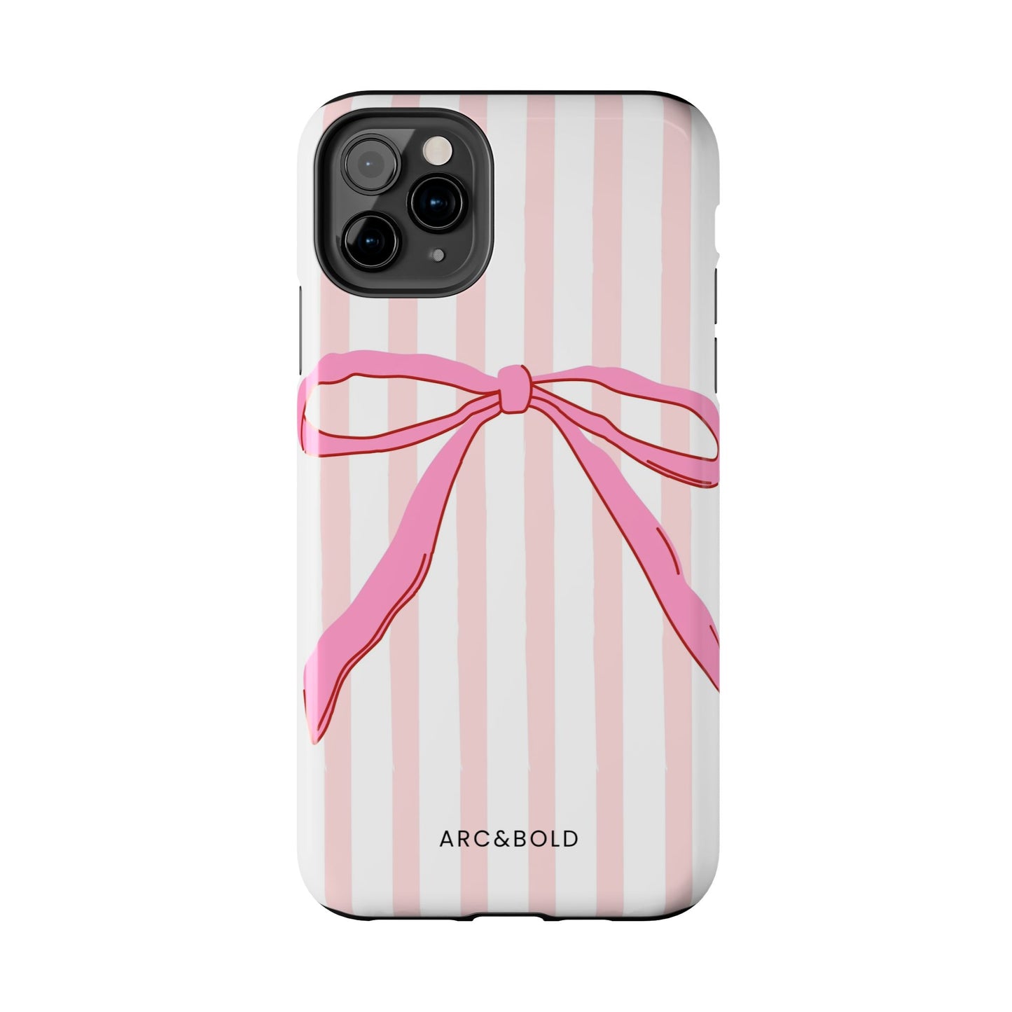 Pink Bow - Tough Phone Case - Arc & Bold