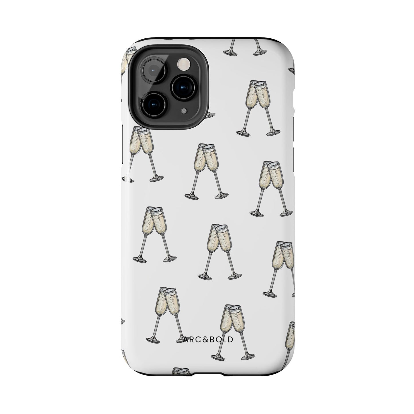 Champagne Toast - Tough Phone Case - Arc & Bold