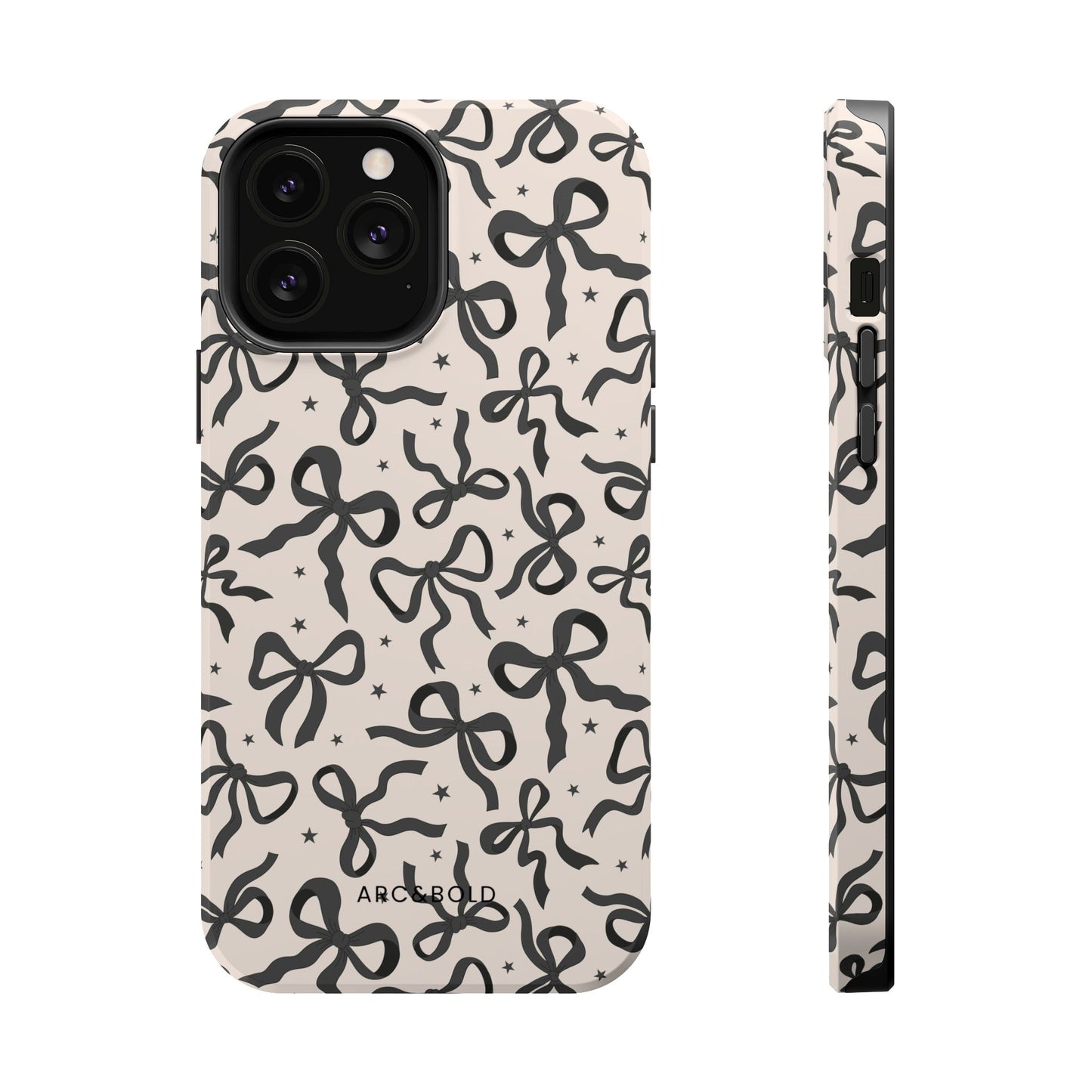 Noir Bows - Magnetic Tough Case - Arc & Bold