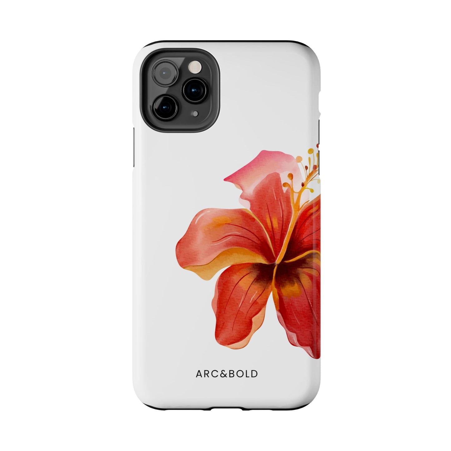 Hibiscus - Tough Phone Case - Arc & Bold