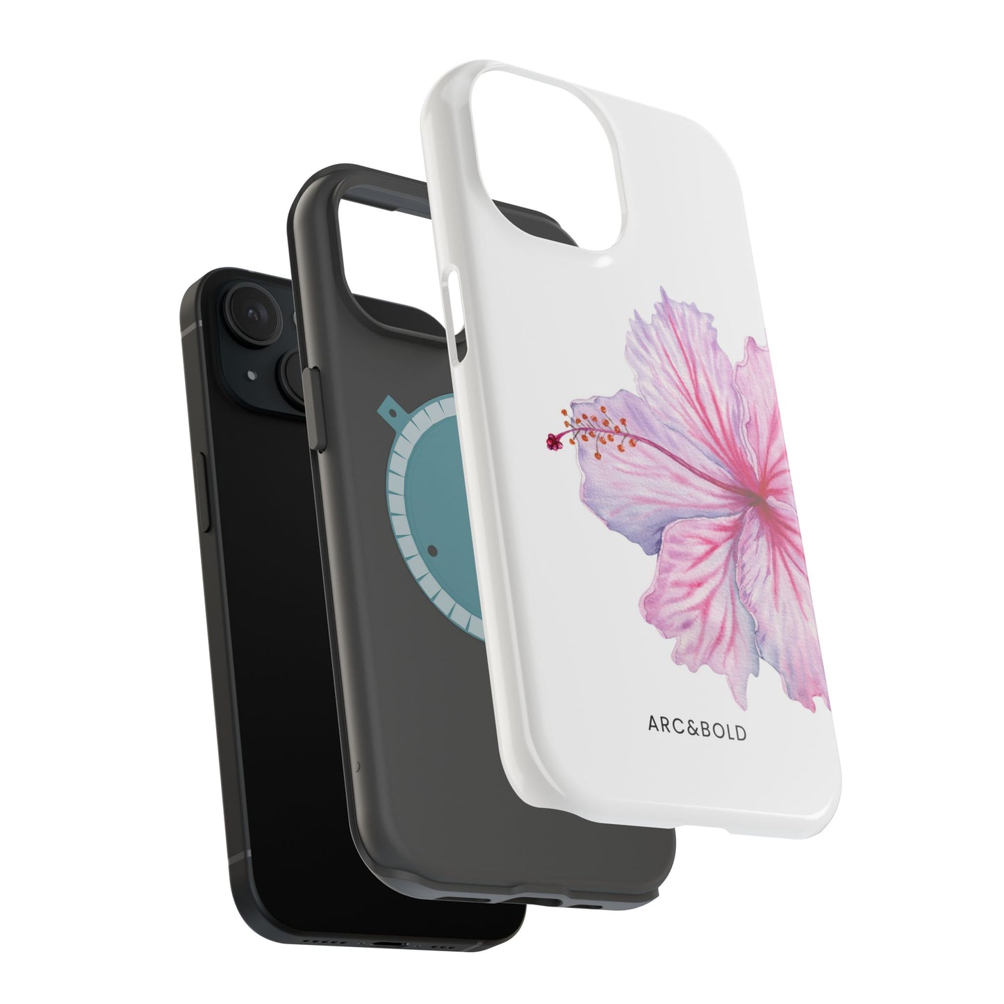 Island Blossom - Magnetic Tough Case - Arc & Bold