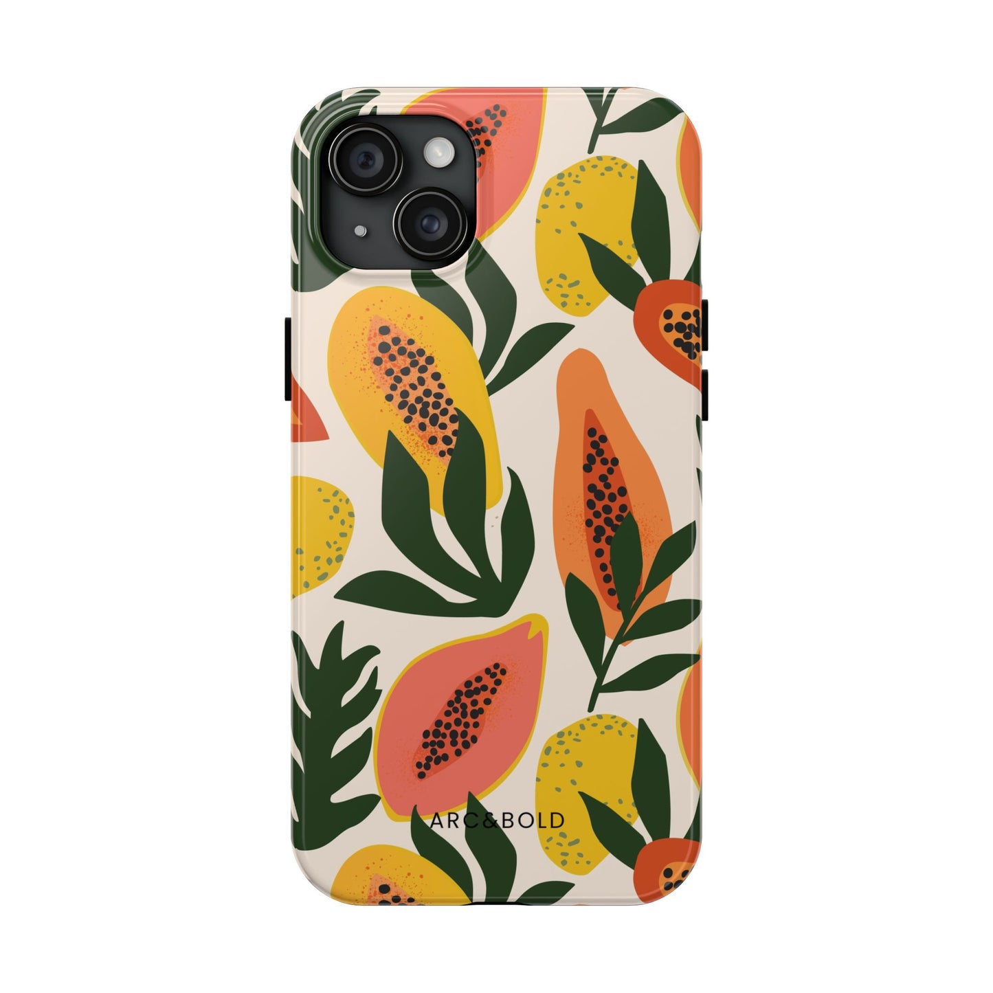 Papaya - Tough Phone Case - Arc & Bold