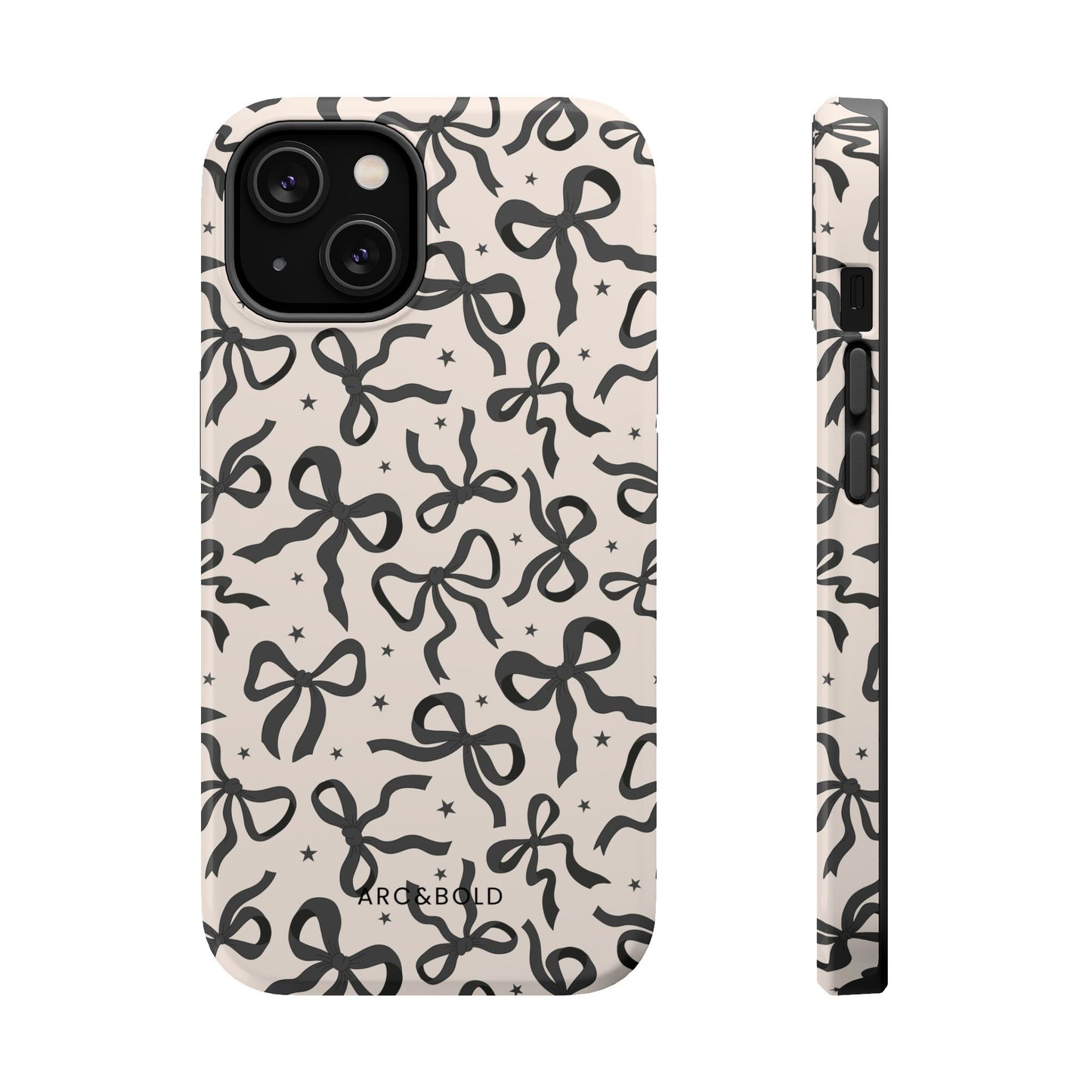 Noir Bows - Magnetic Tough Case - Arc & Bold