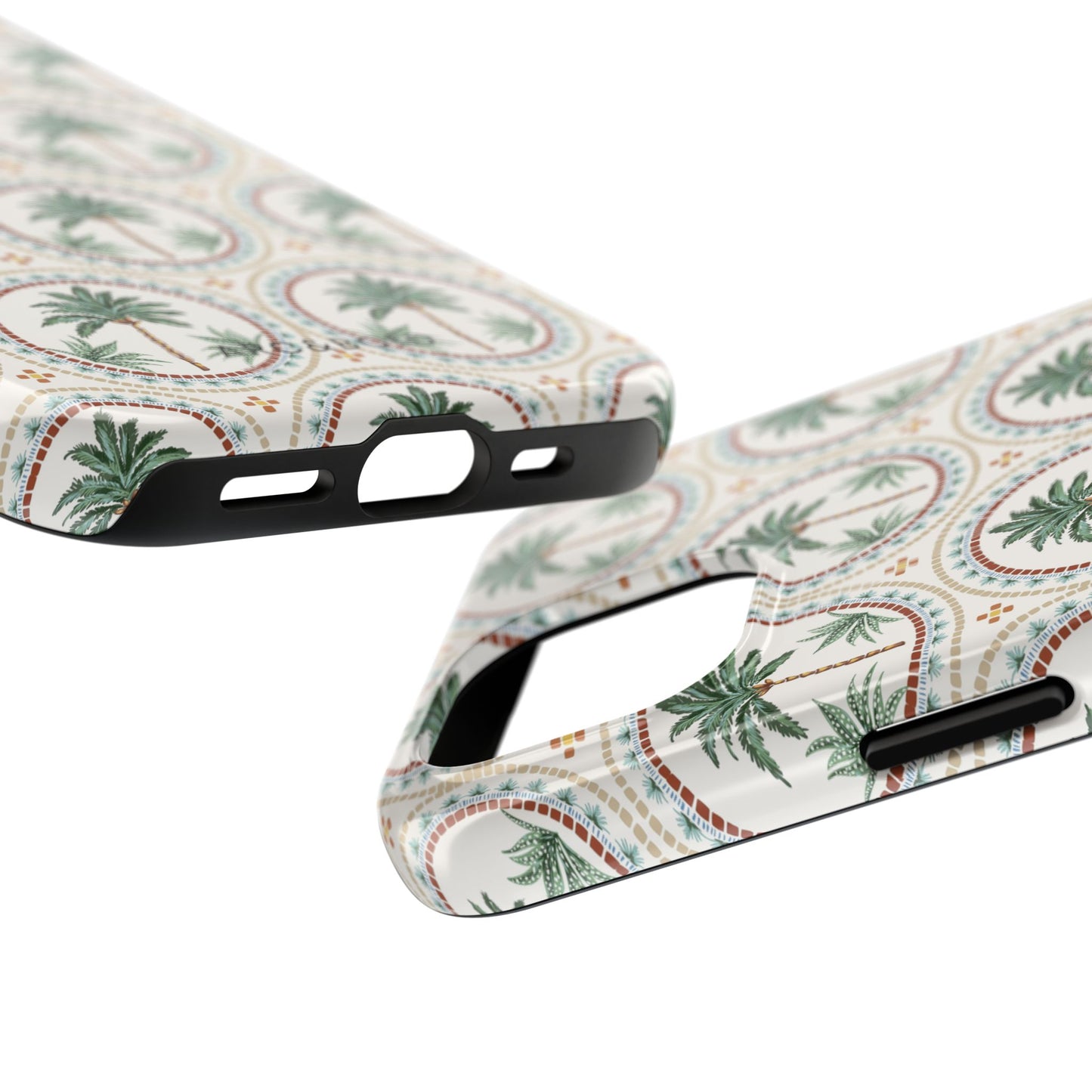 Tropical Tile Palm - Tough Phone Case - Arc & Bold