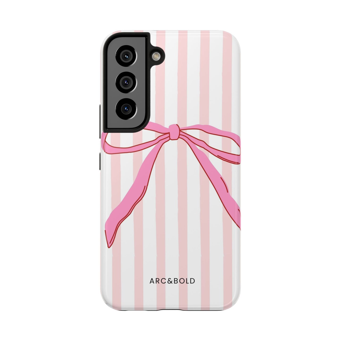 Pink Bow - Tough Phone Case - Arc & Bold