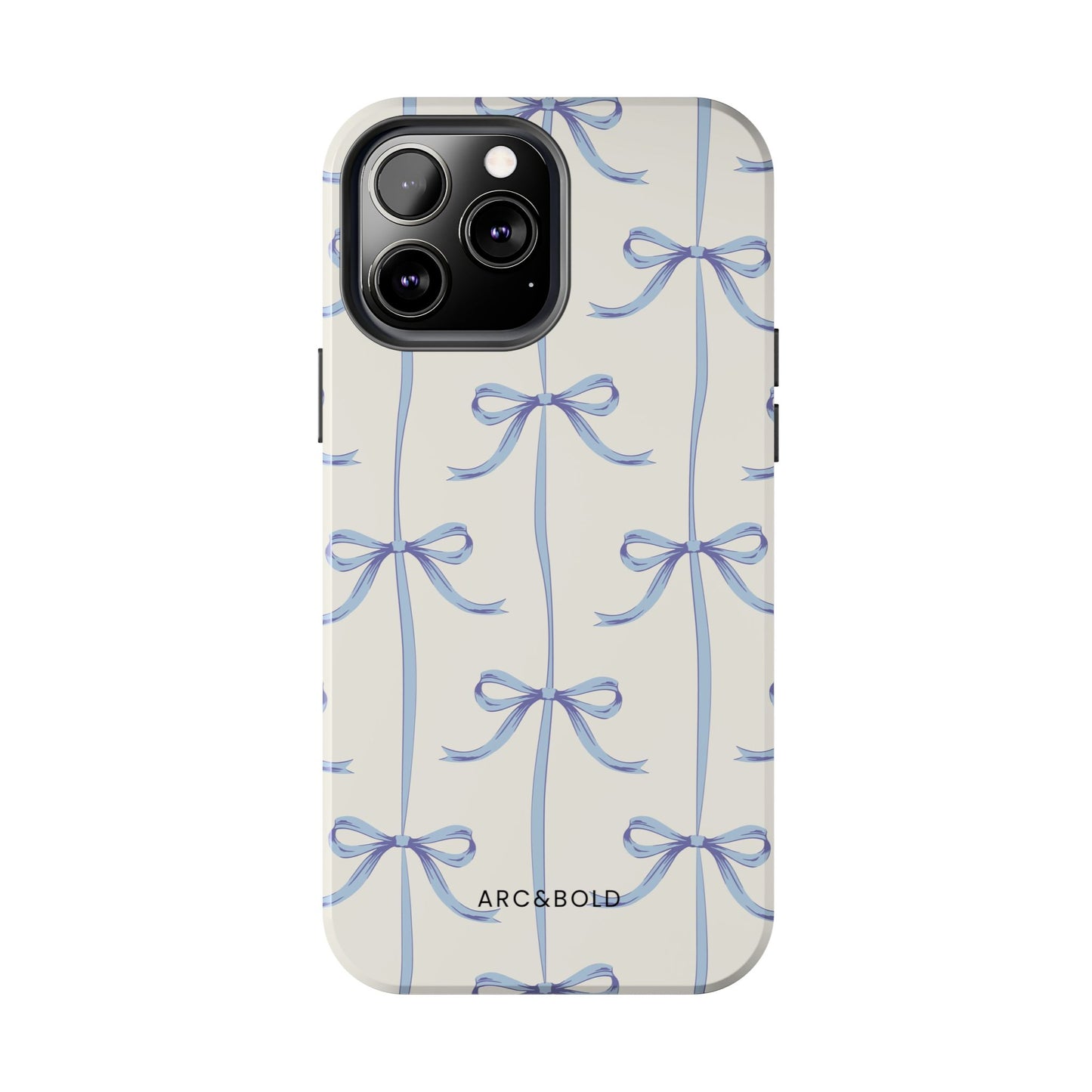 Blue Bow - Tough Phone Case - Arc & Bold