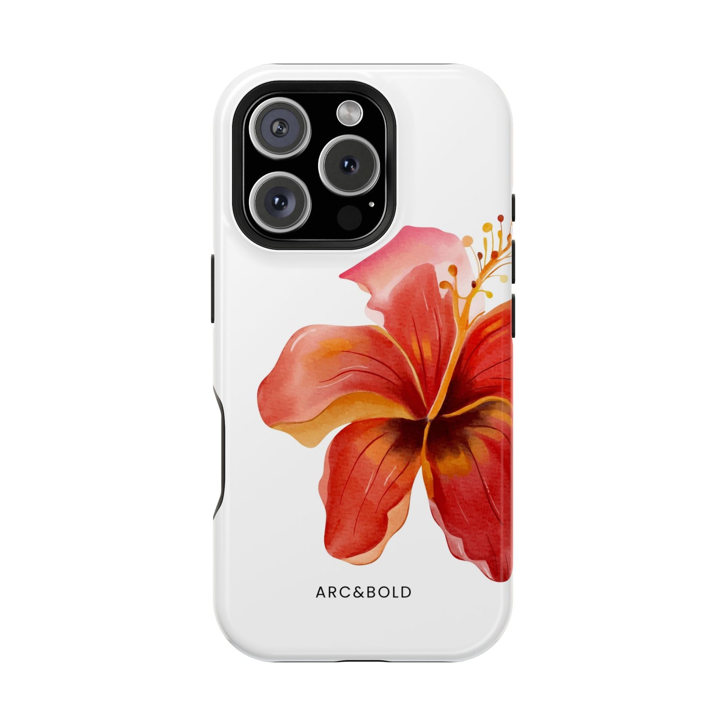 Hibiscus - Magnetic Tough Case - Arc & Bold