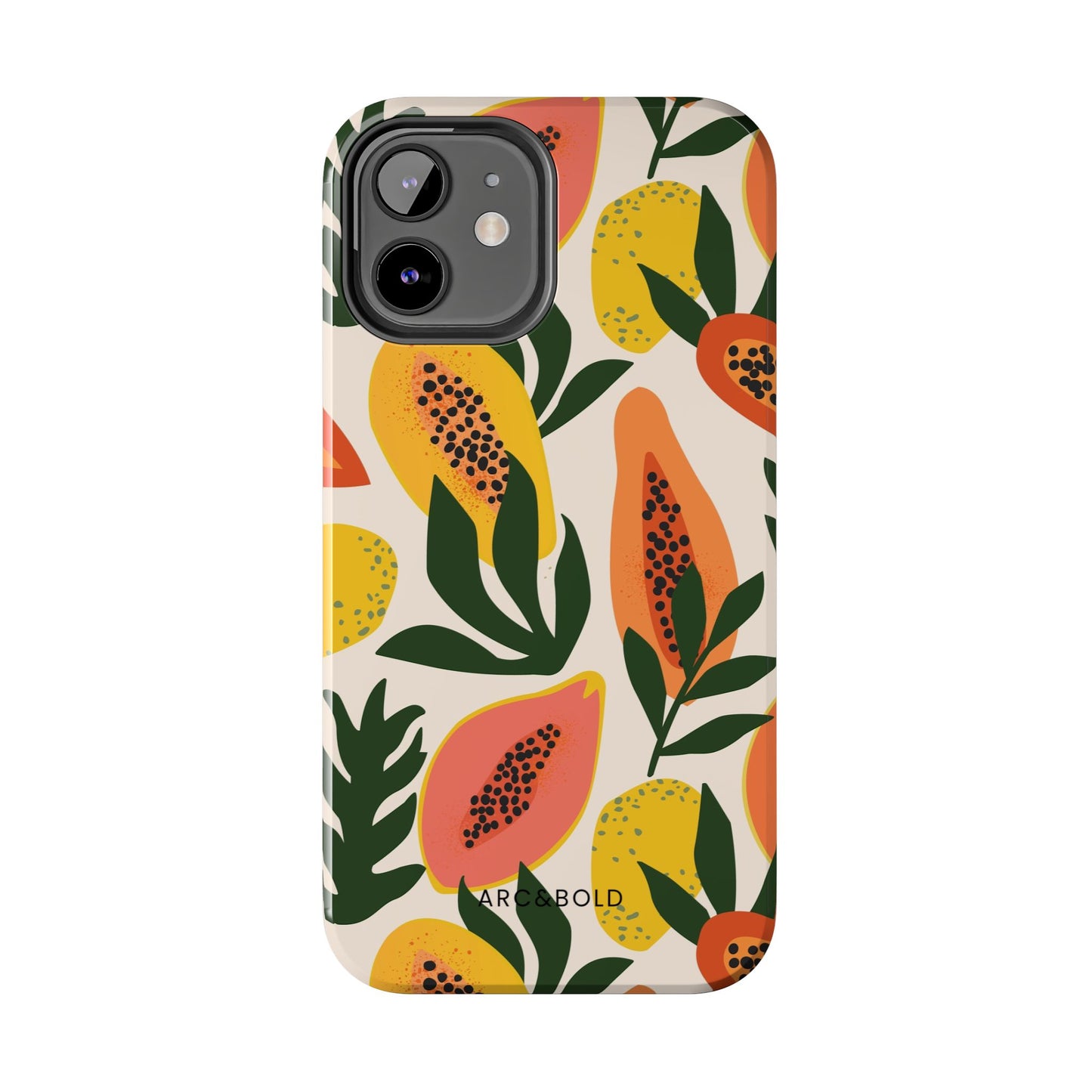 Papaya - Tough Phone Case - Arc & Bold