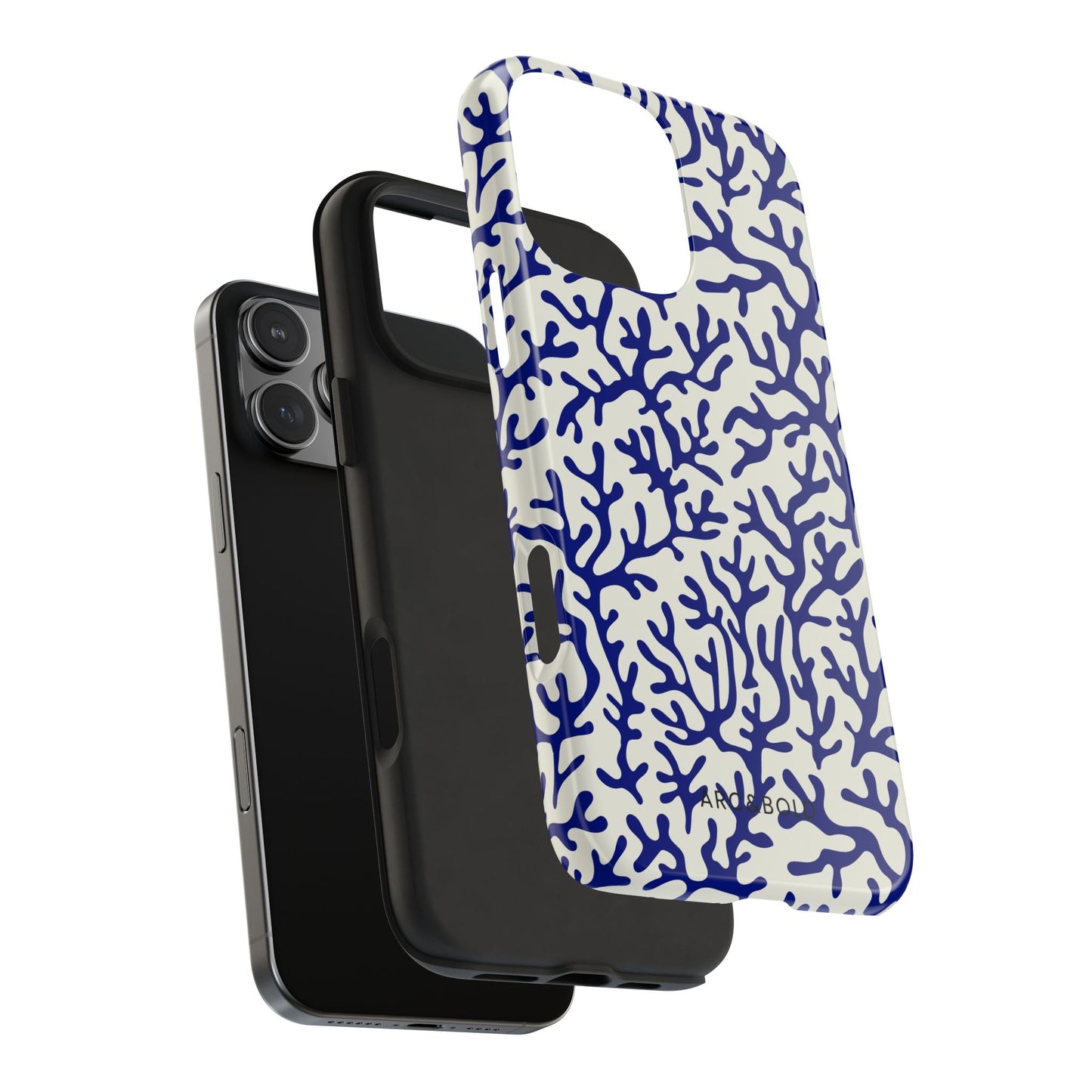 Coral - Tough Phone Case - Arc & Bold