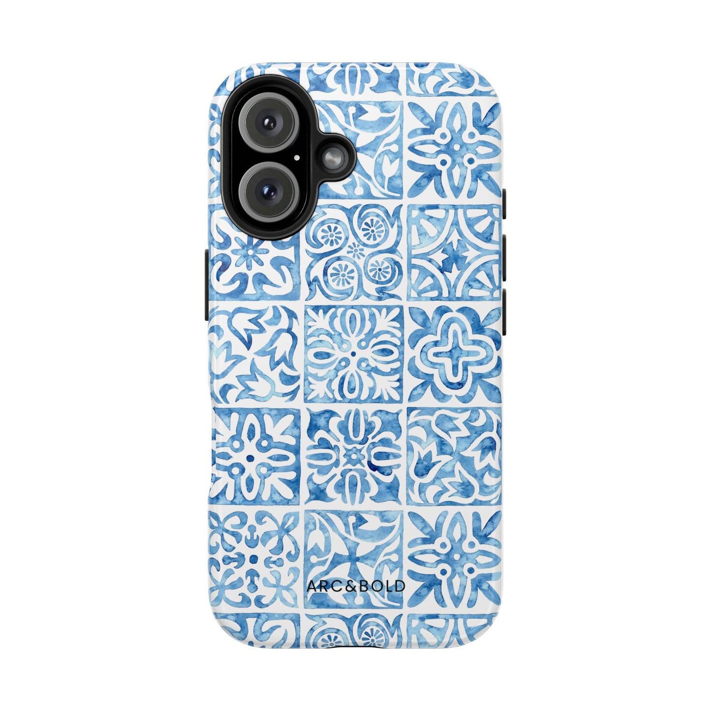 Blue Mosaic - Tough Phone Case - Arc & Bold