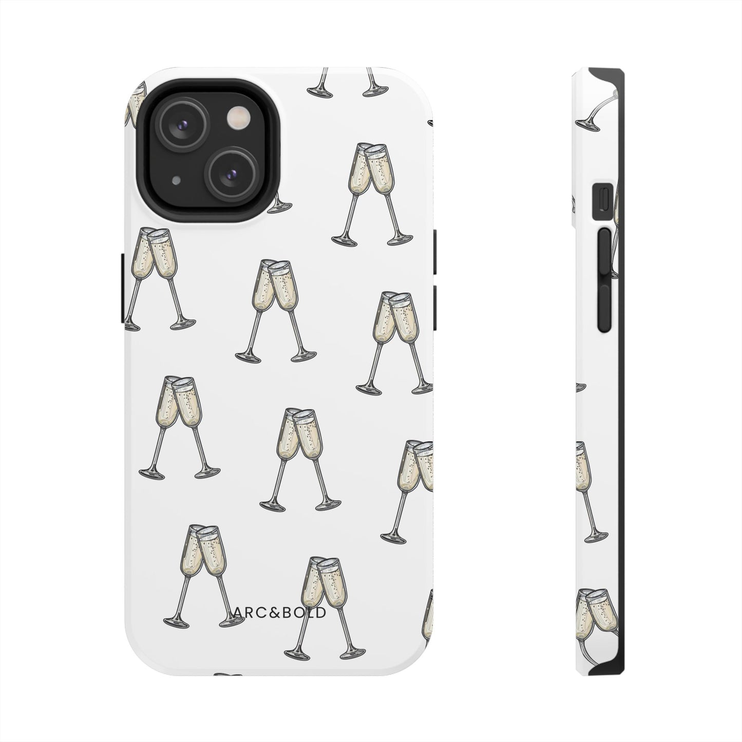 Champagne Toast - Tough Phone Case - Arc & Bold