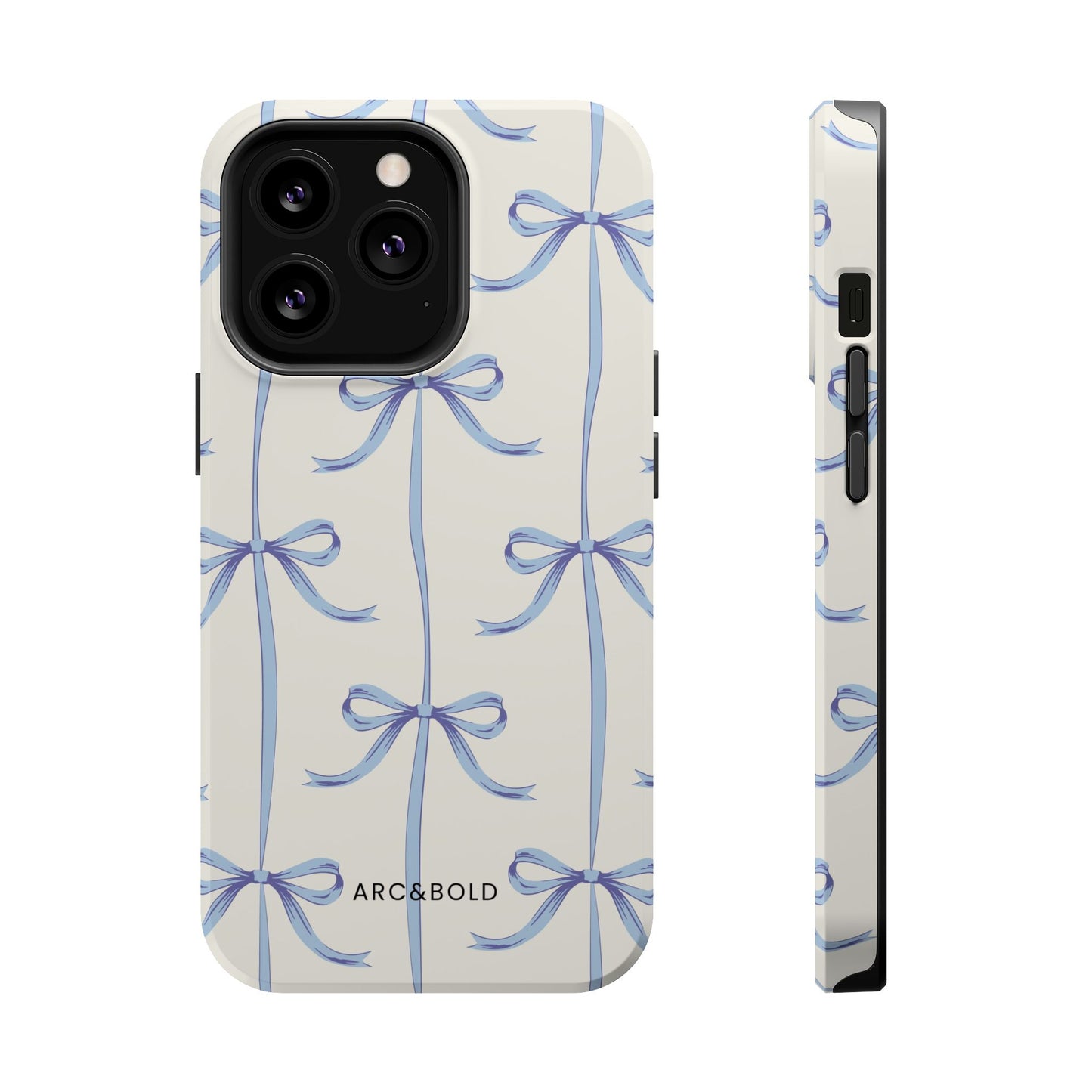 Blue Bow - Magnetic Tough Case - Arc & Bold