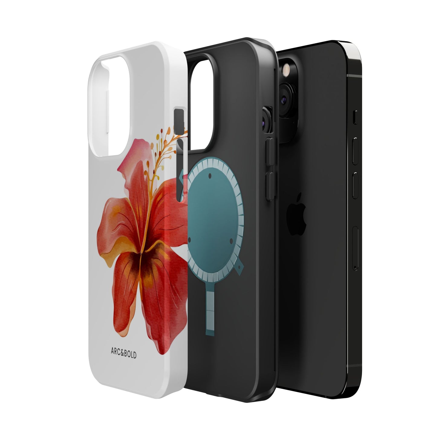 Hibiscus - Magnetic Tough Case - Arc & Bold